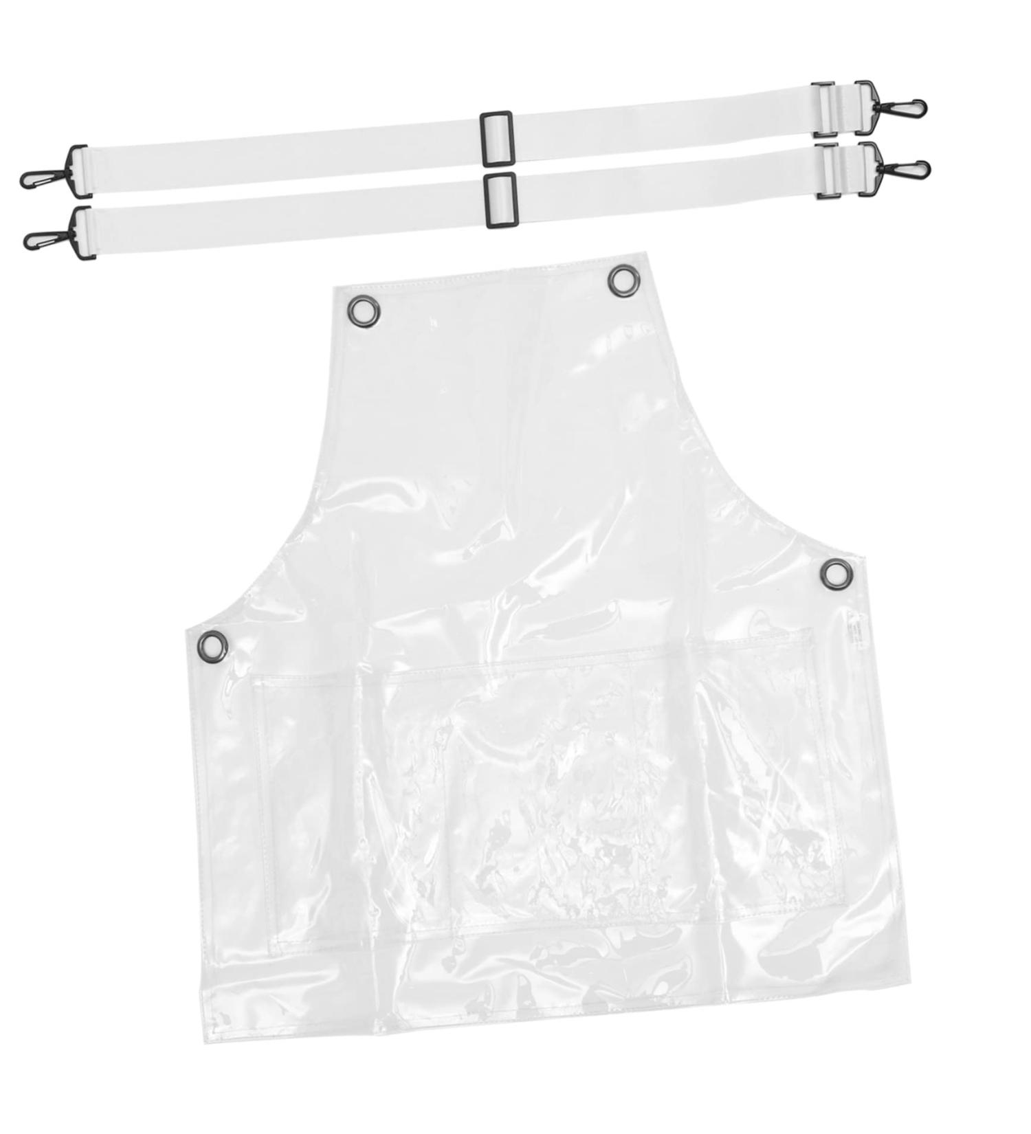 BELLIFFY Barber Apron Hair Apron Stylist Apron Hair Cutting Apron Clear Aprons for Hair Stylist Apron for Hair Stylist Salon Aprons for Hair Stylist Hairdresser Apron Adjustable Apron - Buy Online on SooperMarket.com