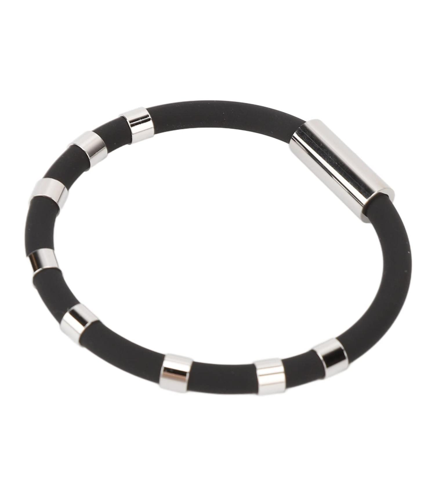 Buy Antistatic Bracelet - 8 Loops Silicone Waterproof Energy Balance Band for Winter Running (Black) | International Shipping - Buy Online on SooperMarket.com