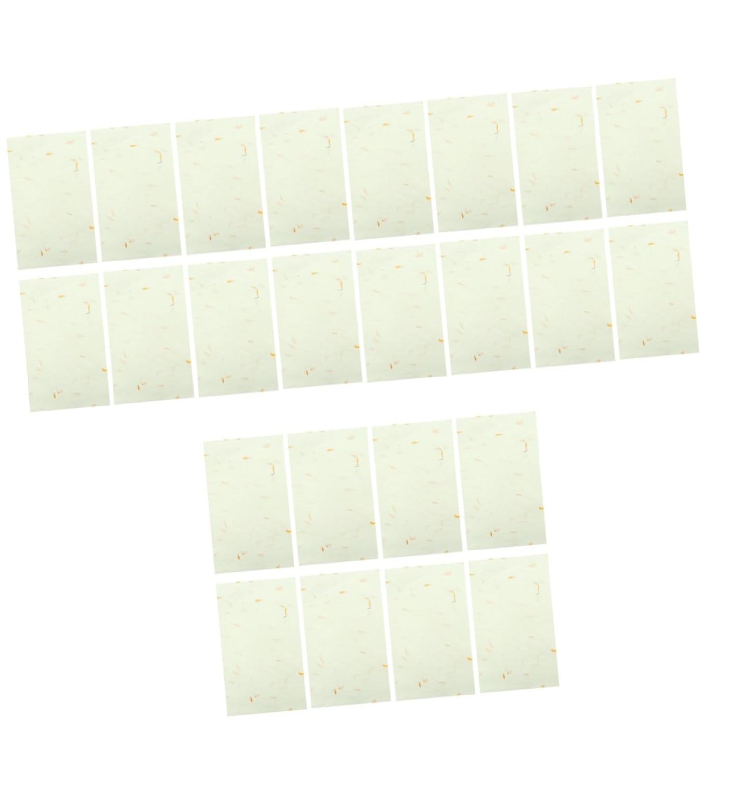 KALLORY 120 Sheets Black Ink Calligraphy Paper for Beginners Chinese Calligraphy Rice Paper Coated Paper - Buy Online on SooperMarket.com