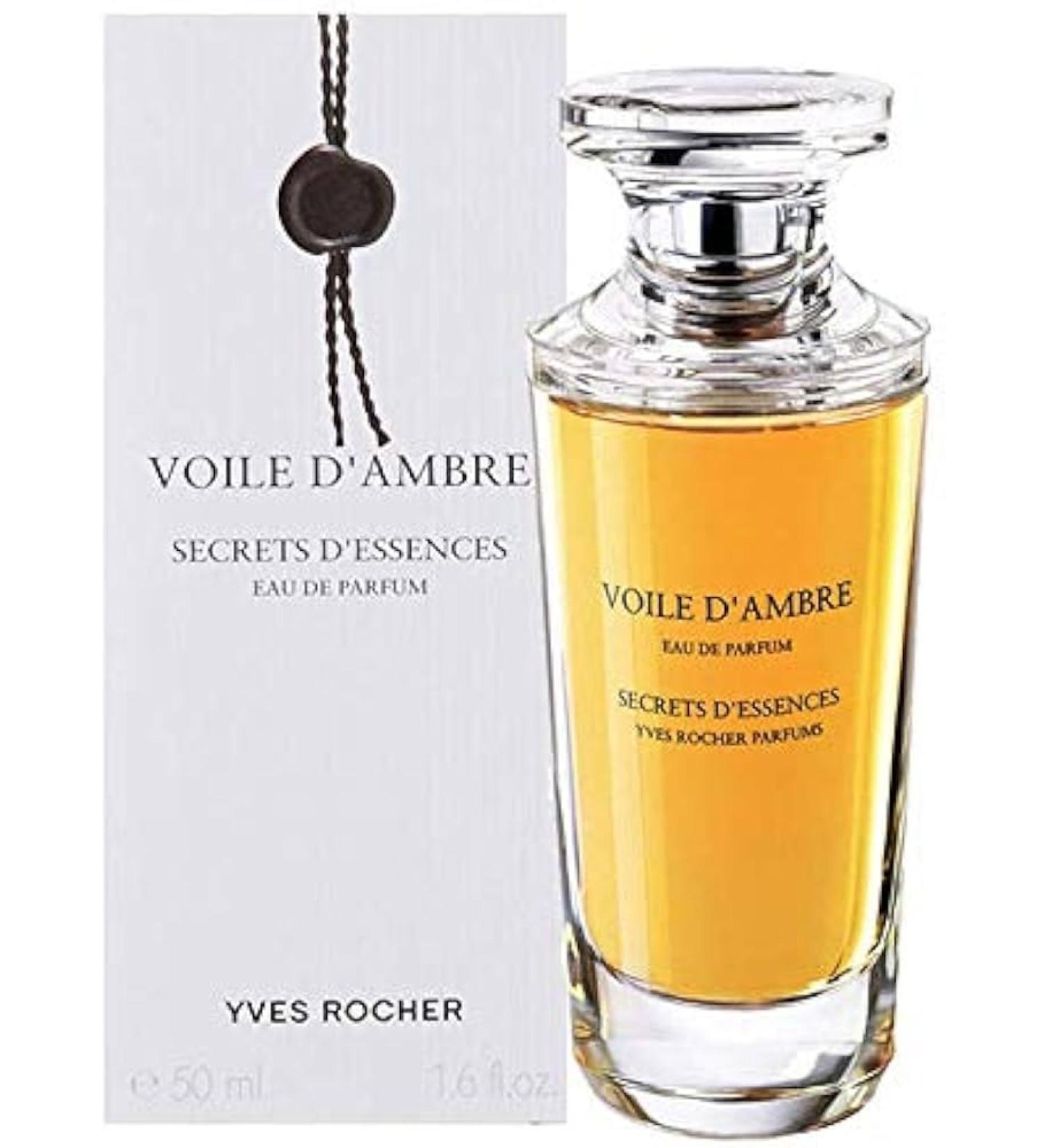 VOILE D'AMBRE Eau de Parfum Spray by Yves Rocher (1.7 fl. oz./50ml)