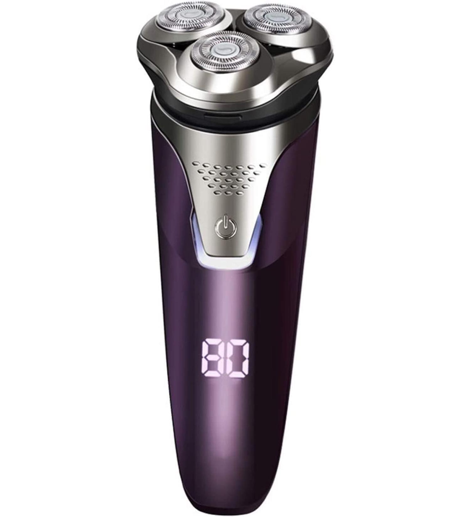 Electric Razor Shaver for Men | IPX7 Waterproof Wet & Dry Rotary Shaver & Beard Trimmer - Fast Shipping - Buy Online on SooperMarket.com
