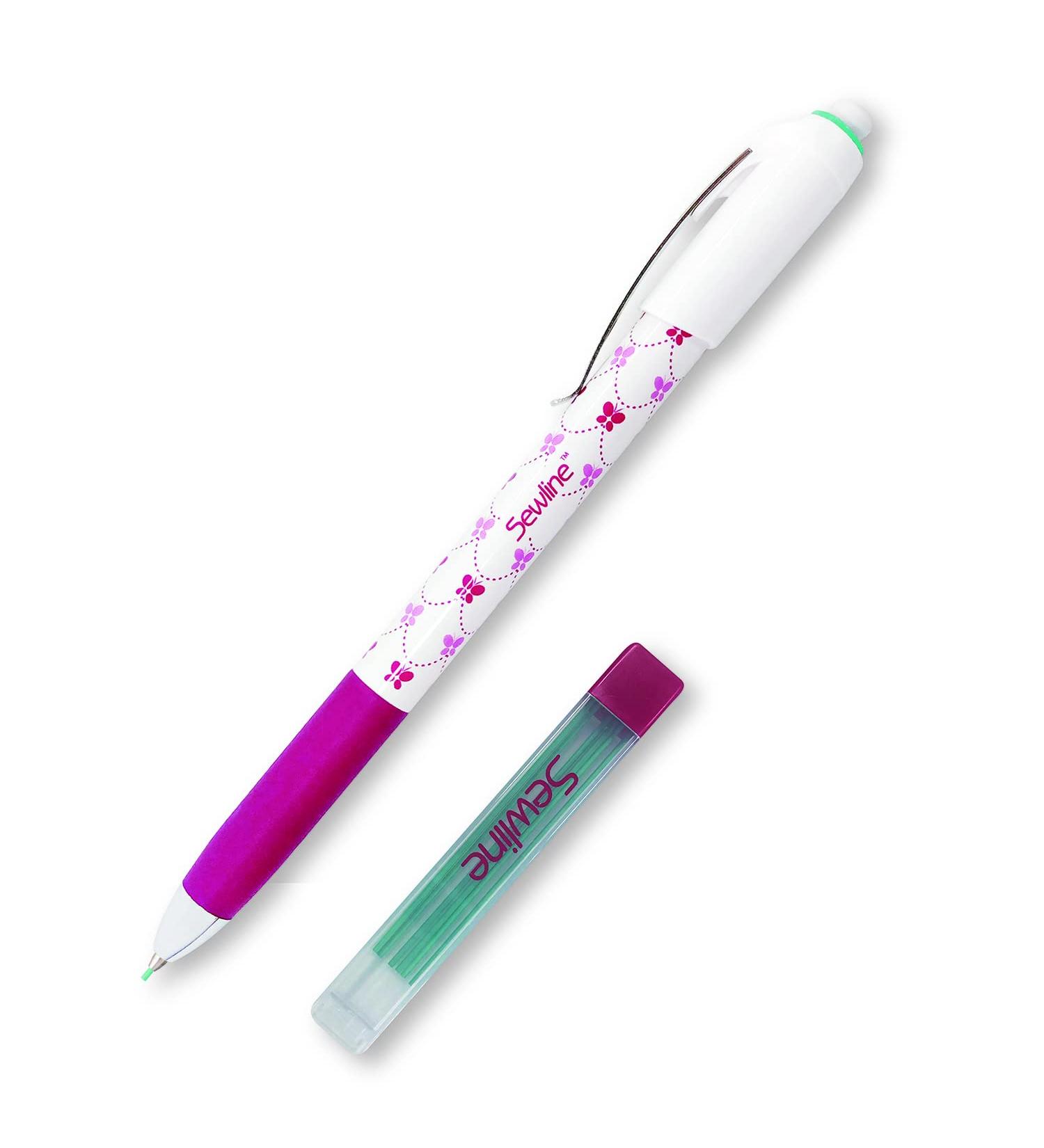 Sewline Mechanical Fabric Pencil in Green - Precision Marking Tool for Sewing Projects - Buy Online on SooperMarket.com