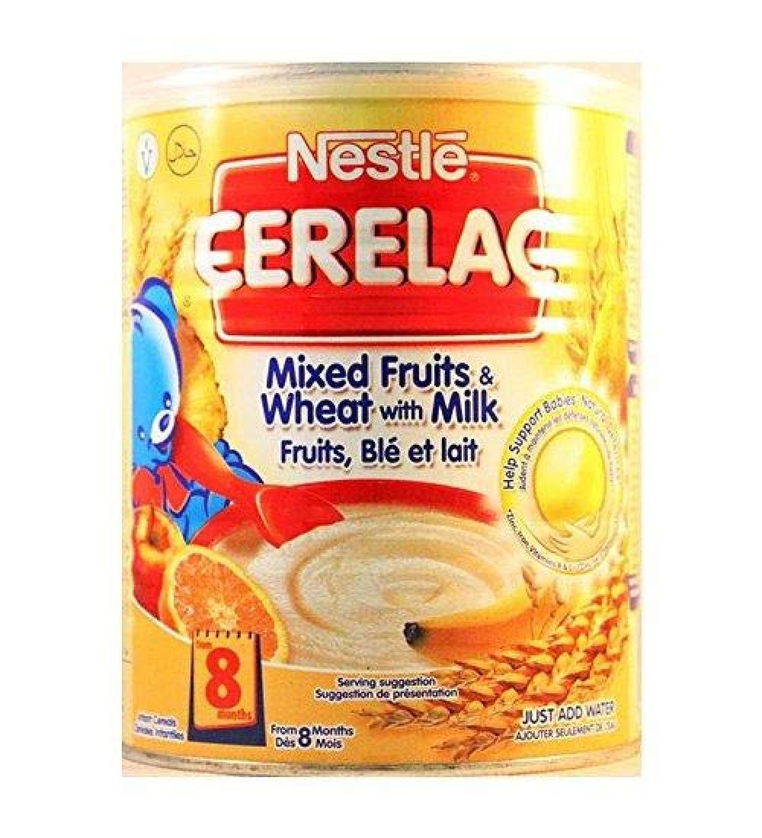 Cerelac - Mixed Fruits & Wheat with Milk 400g (8 Months)