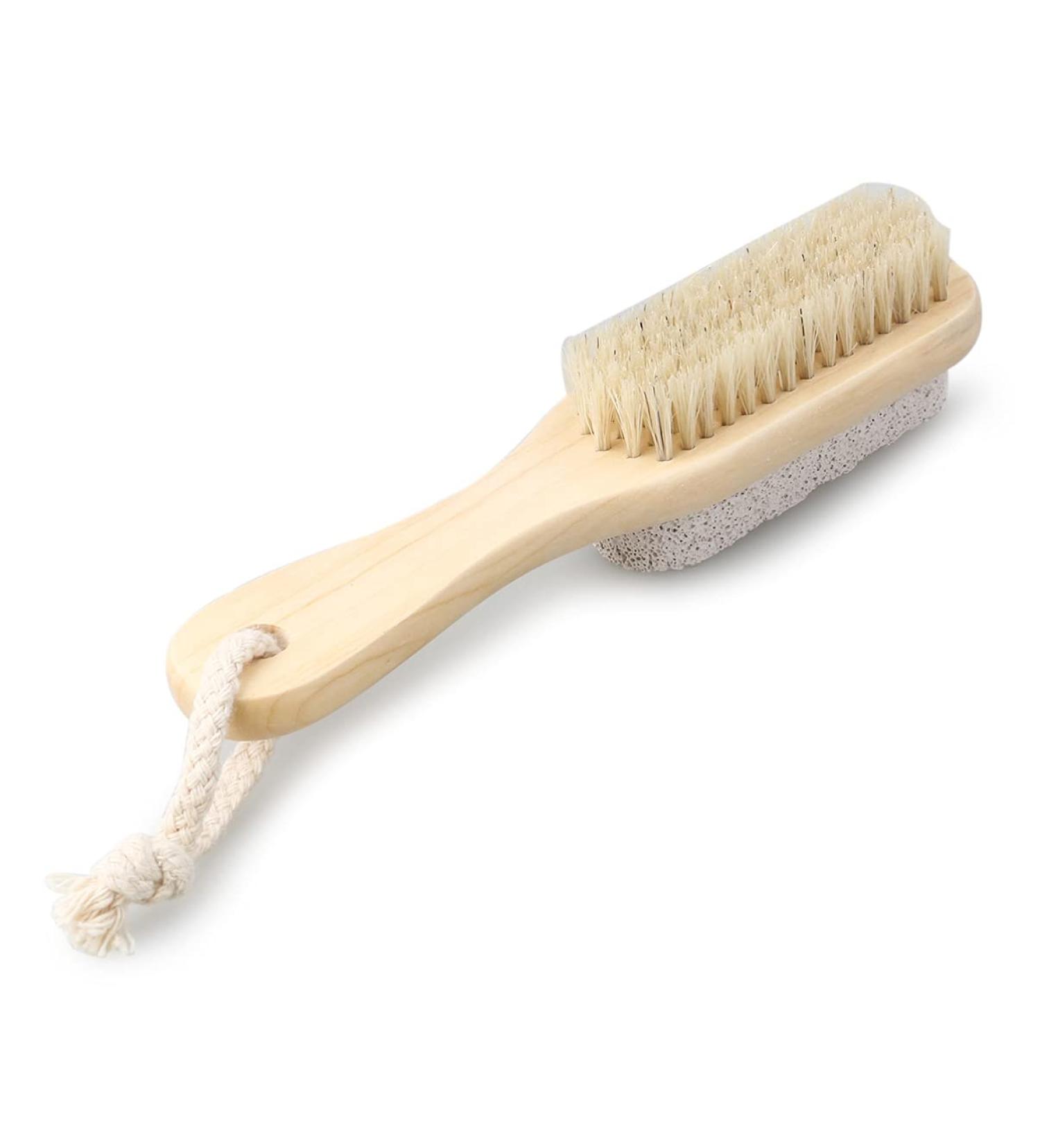 Minkissy 1pc Foot File Callus Remover Pumice Stone Rasp Brush Double Sided Foot Scrubber Body Brush Feet Pedicure Tools - Buy Online on SooperMarket.com