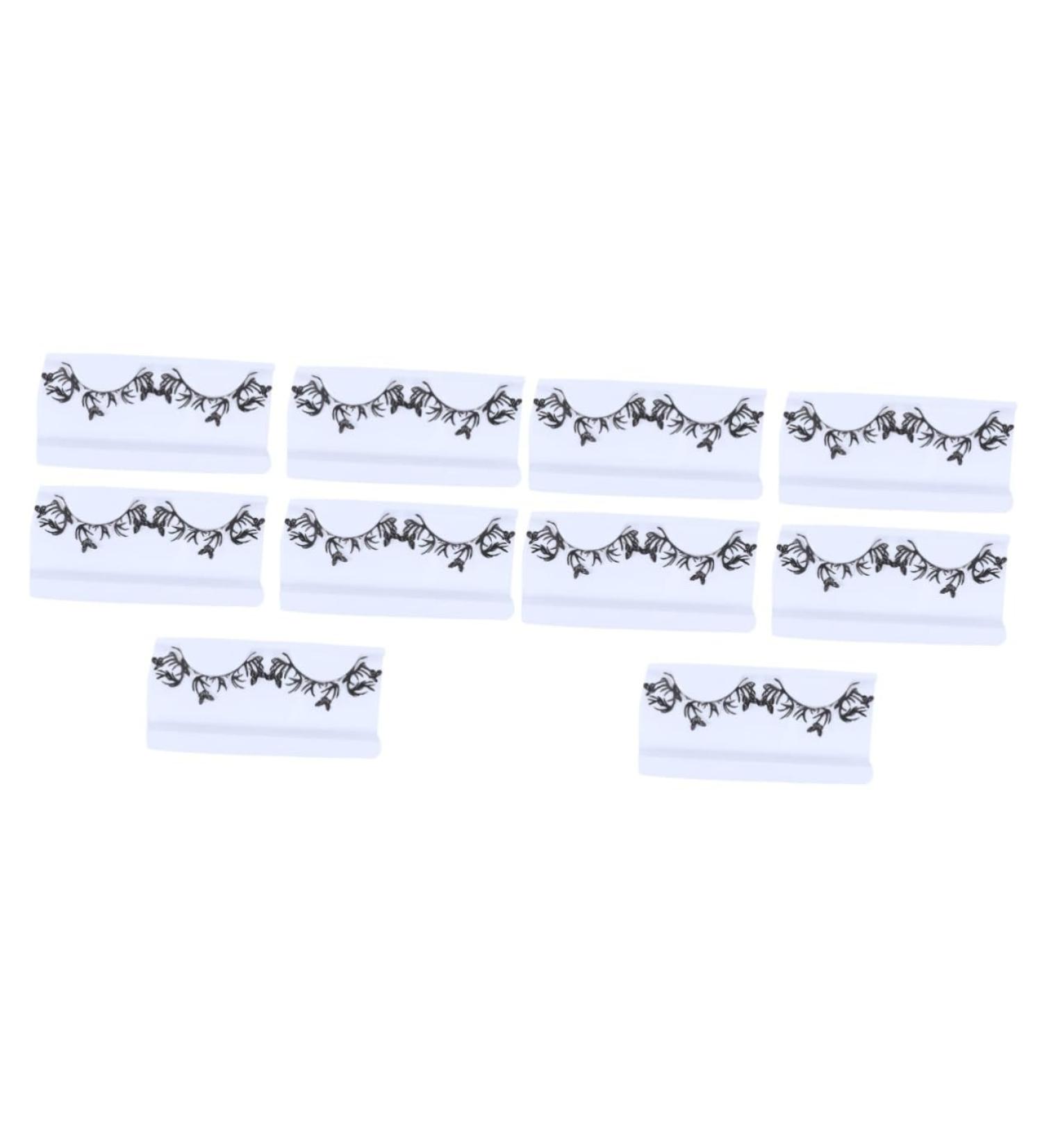 ABOOFAN 10 Pairs Eyelashes Fake Eye Lashes Fake Lashes Christmas Fake Eyelash Masquerade Lashes Makup Party Eyelash Dress Paper Cutting Lashes Natural False Lashes Clothing Make up - Buy Online on SooperMarket.com