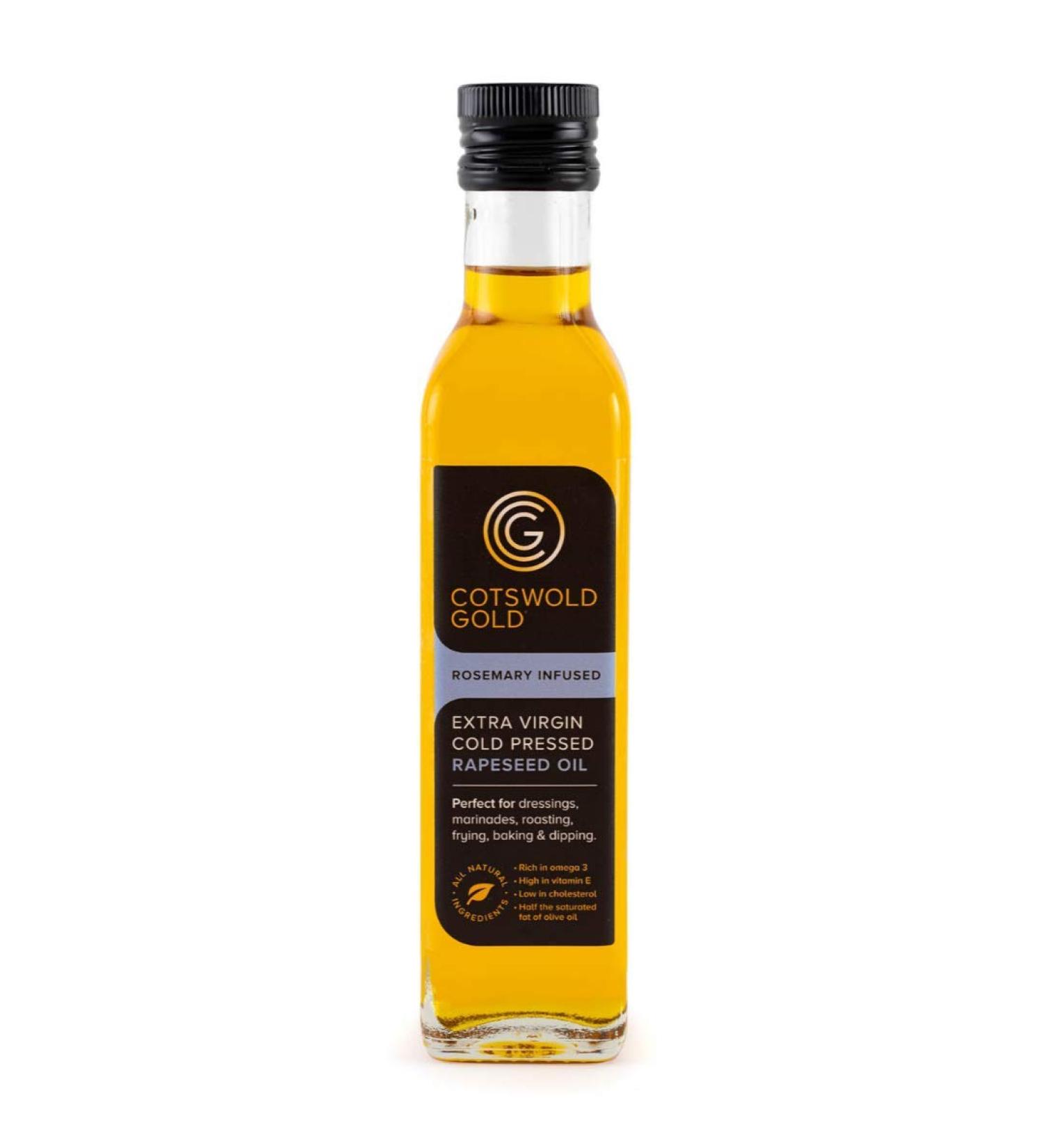 Cotswold Gold Rosemary Infused Rapeseed Oil 250 ml Rosemary Infused 250 ml (Pack of 1)