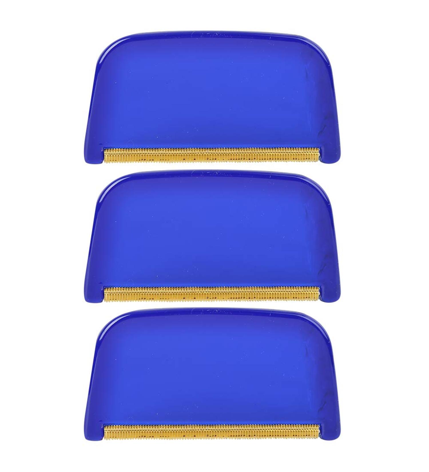 3Pcs Fabric Sweater Kamm & Razor Lint Remover - Fuzz Ball Cleaning Tool for Clothing (Blister Packaging) - International Shipping Available - Buy Online on SooperMarket.com
