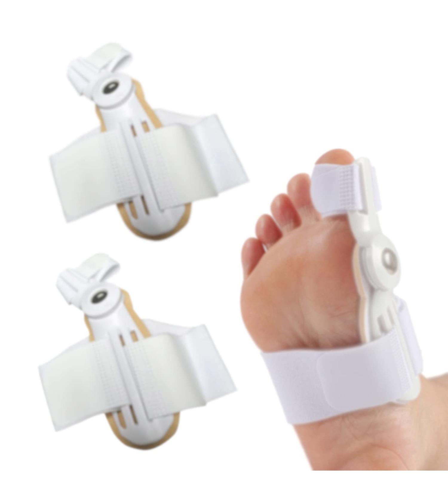 Orthopedic Toe Bunion Corrector Set Adjustable Day/Night Support for Pain Relief and Toe Alignment - Buy Online on SooperMarket.com