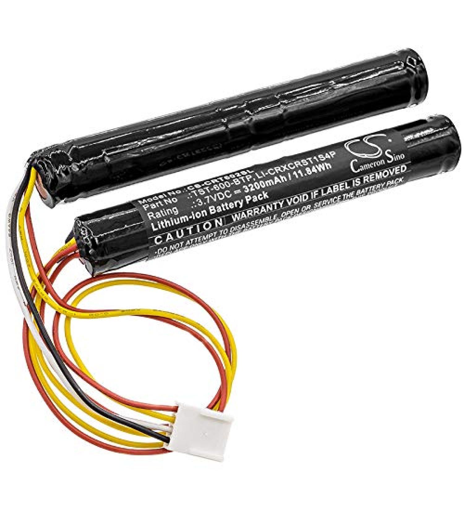 3200mAh Battery Replacement for TST-600 & TST-602 Panels | High-Performance LI-CRXCRST1S4P (3.7V) - International Shipping Available - Buy Online on SooperMarket.com