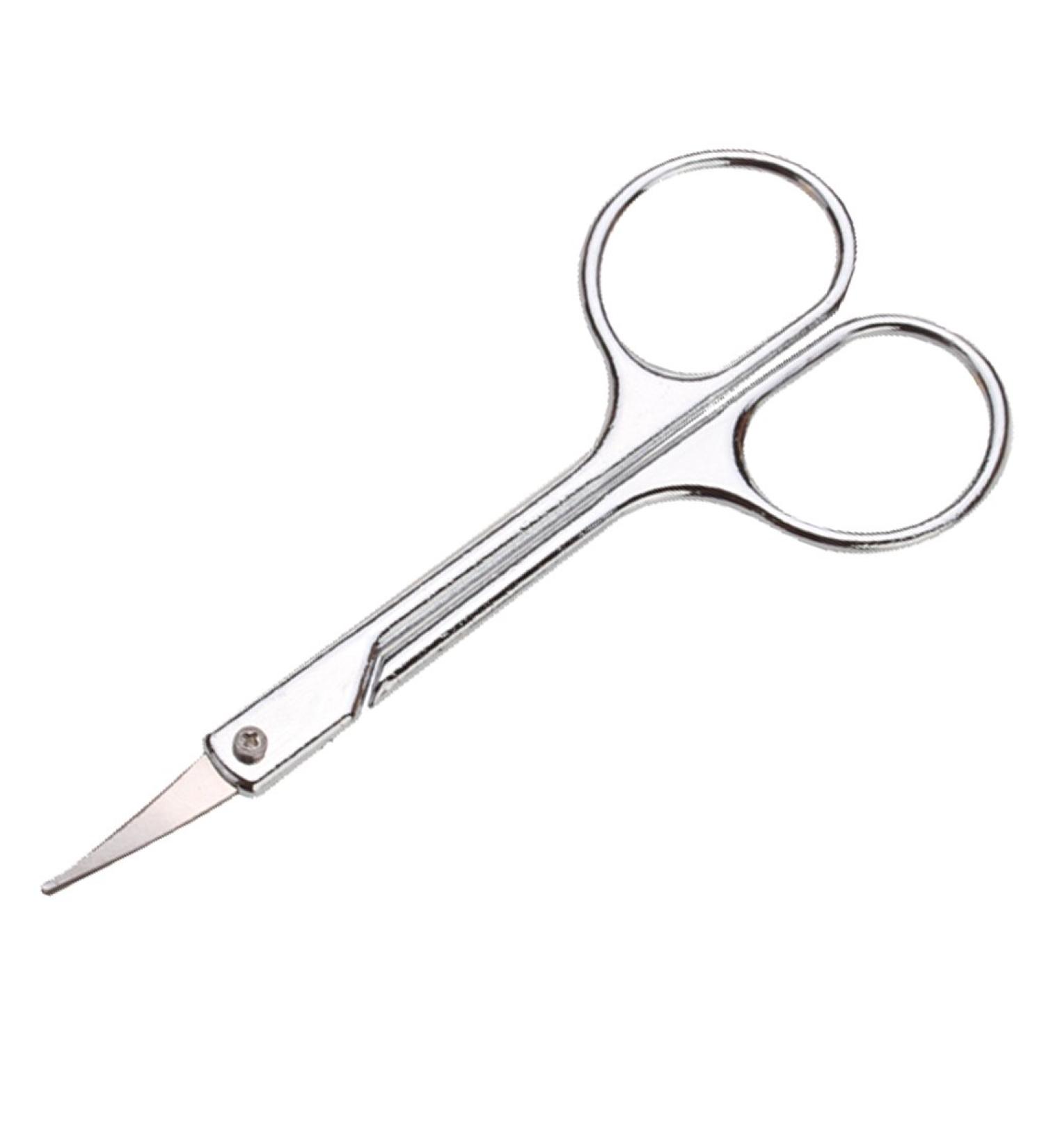 Salon Fine Point Curved Cuticle Nail Nose Scissors - Buy Online on SooperMarket.com