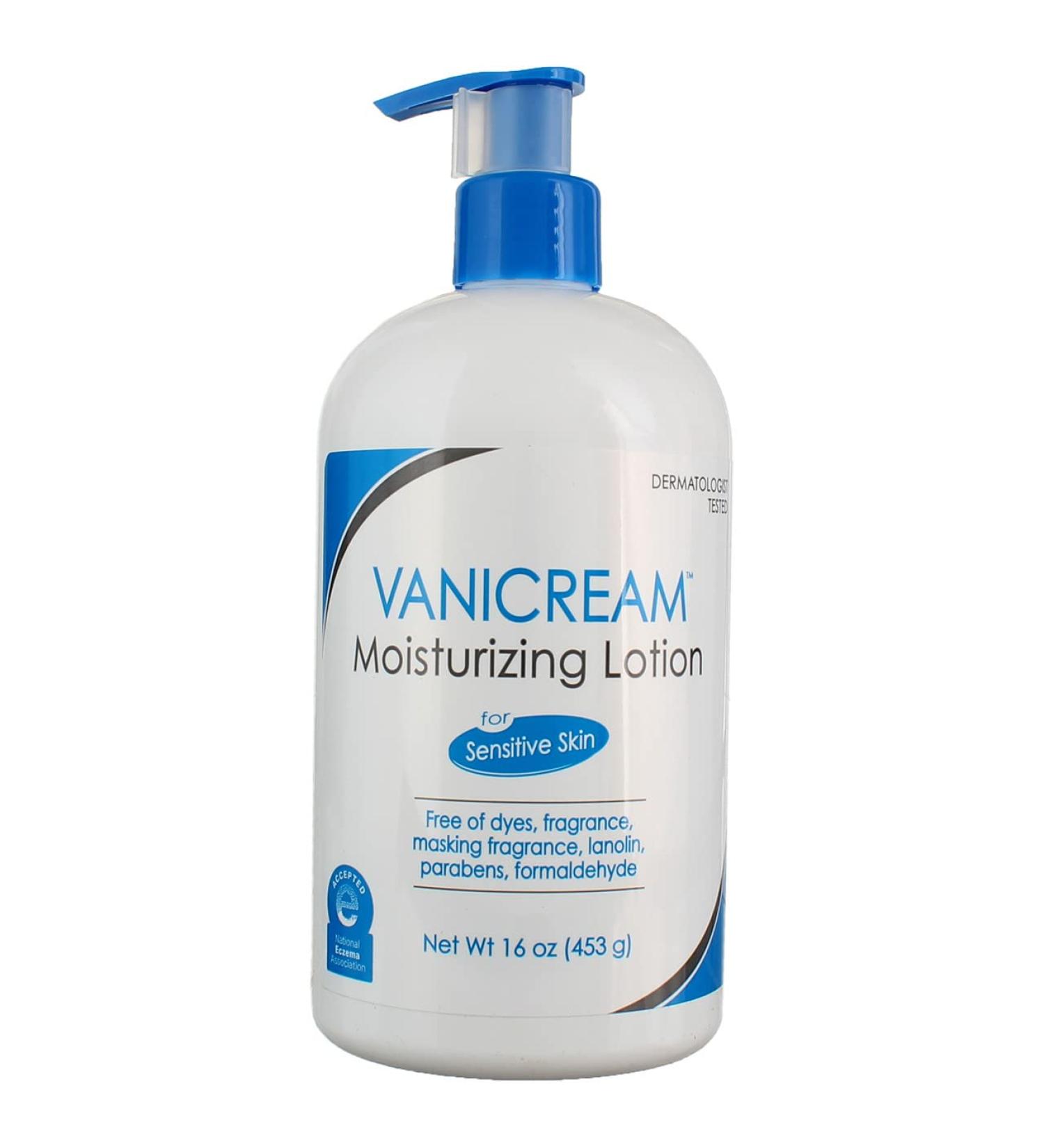 Vanicream Moisturizing Lotion 16 Ounce - Pack of 3 | Sensitive Skin Care - Buy Online on SooperMarket.com