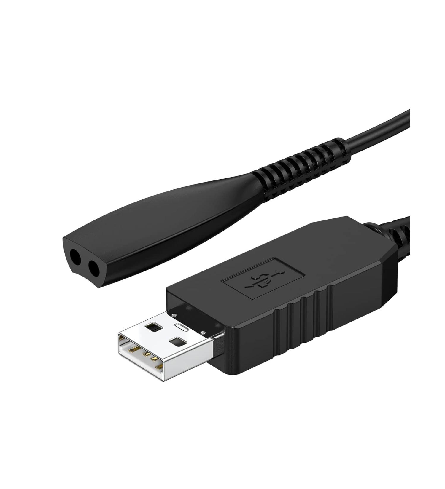 USB Charging Cable Compatible with Braun S3 Shaver - Braun Series 1, 3, 5, 7, 9 Charger - Buy Online on SooperMarket.com