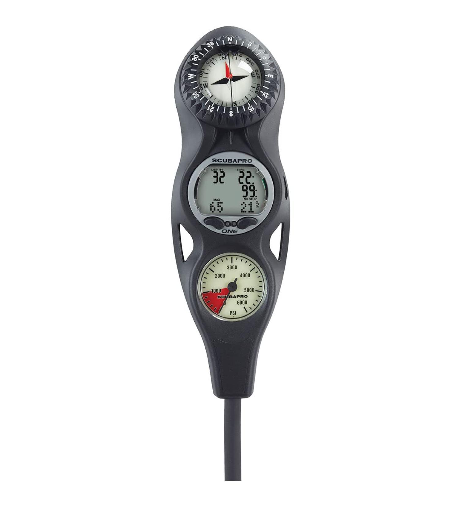SCUBAPRO Aladin One Matrix 3-Gauge Diving Console