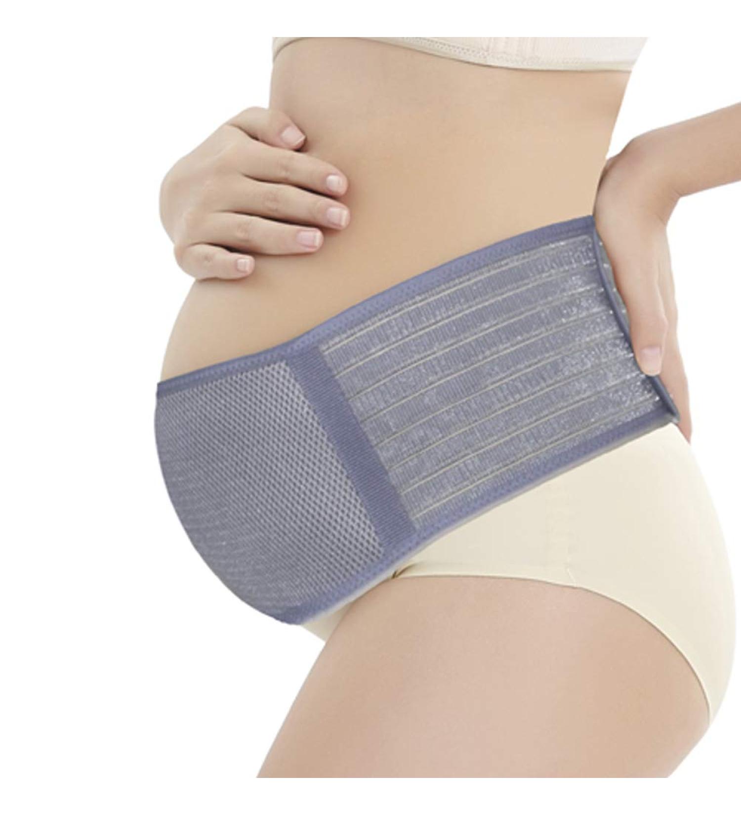 Maternity Support Belt XL Grey - Back and Pelvic Pain Relief Pre- and Post-natal - Buy Online on SooperMarket.com