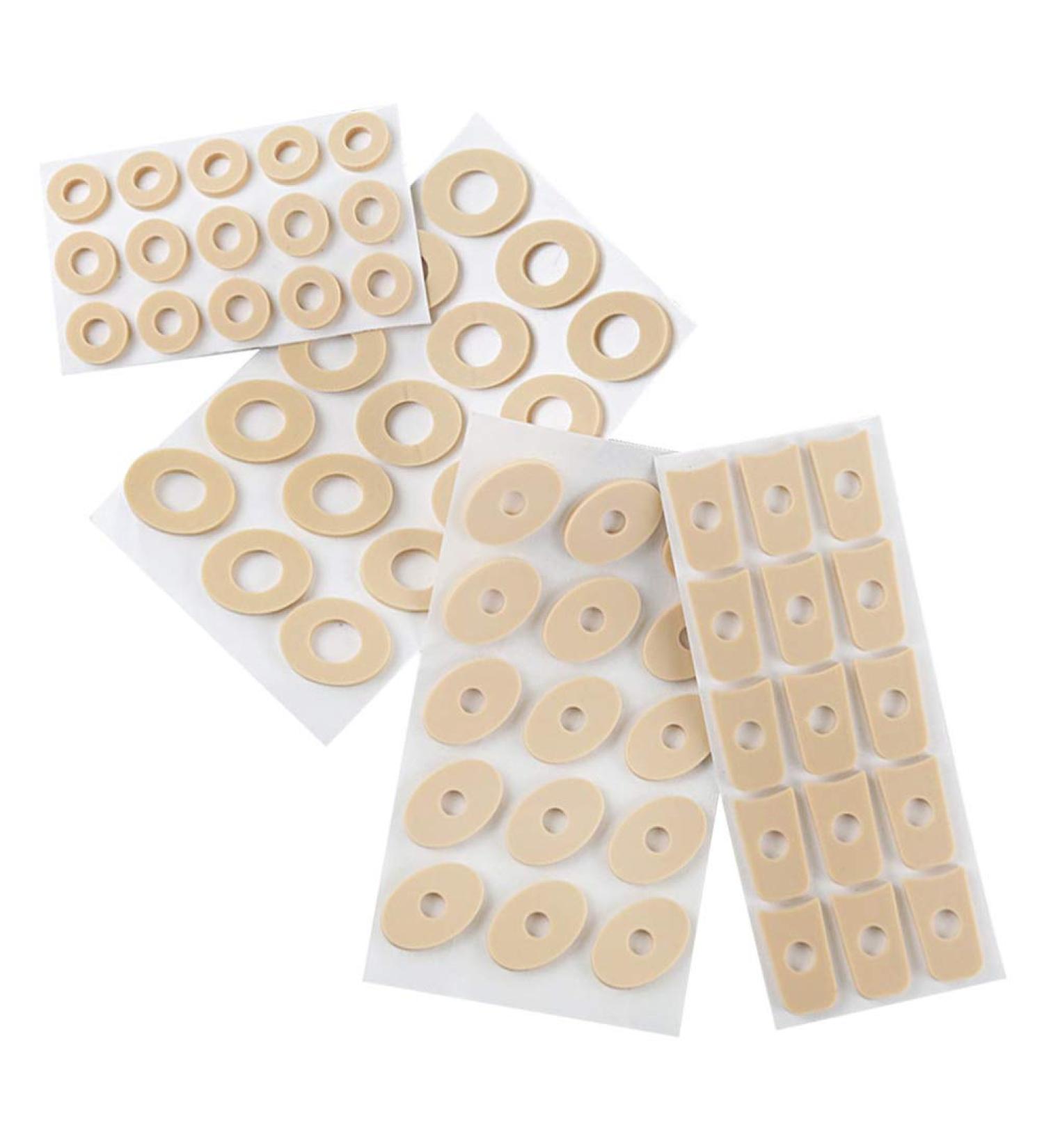 Healifty Callus Cushions Toe Pads - 60pcs Foot Core Sticker Blister Prevention Pads - Buy Online on SooperMarket.com