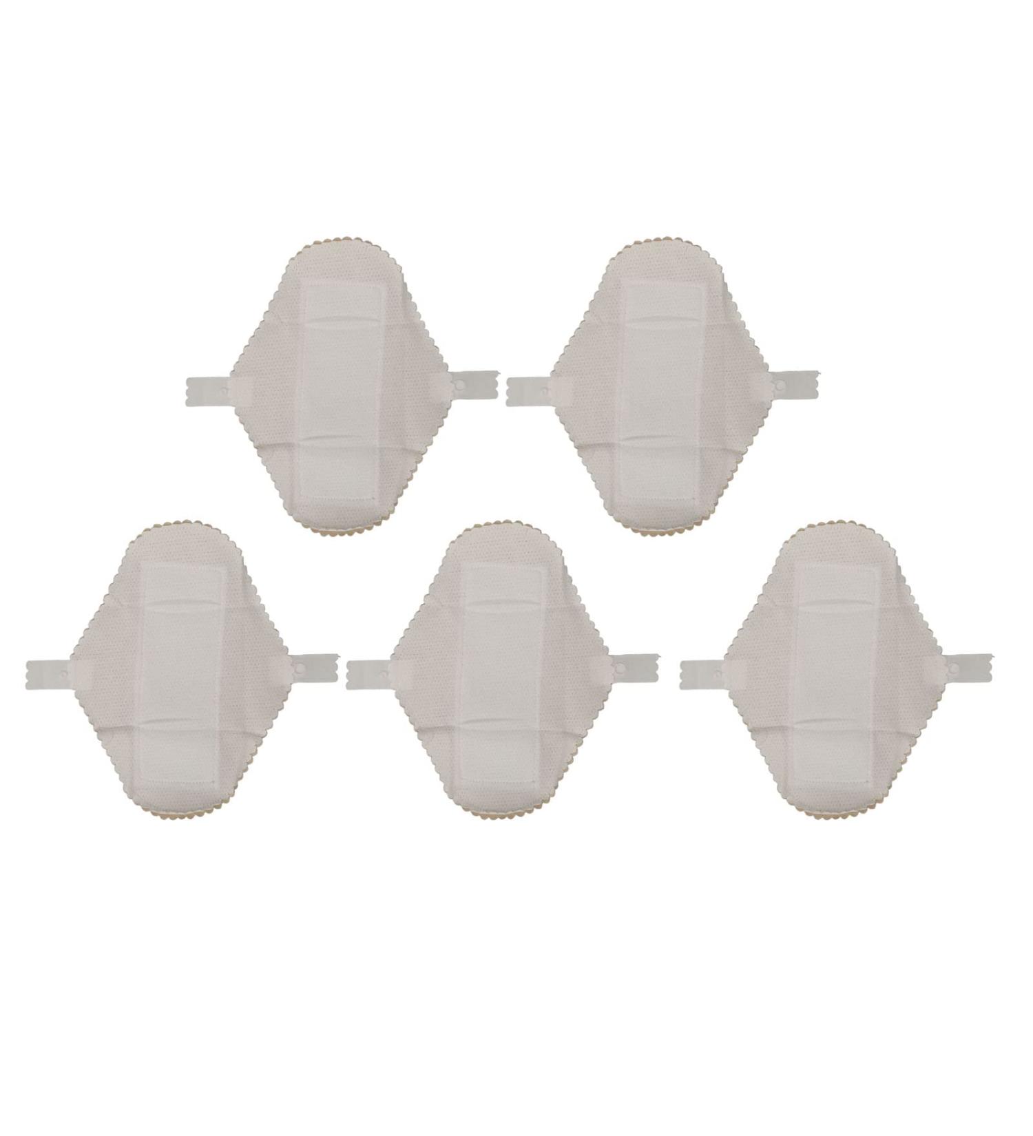 5pcs Washable Reusable Menstrual Pads - Super Absorbent & Breathable Cotton - Skin Color M - Buy Online on SooperMarket.com