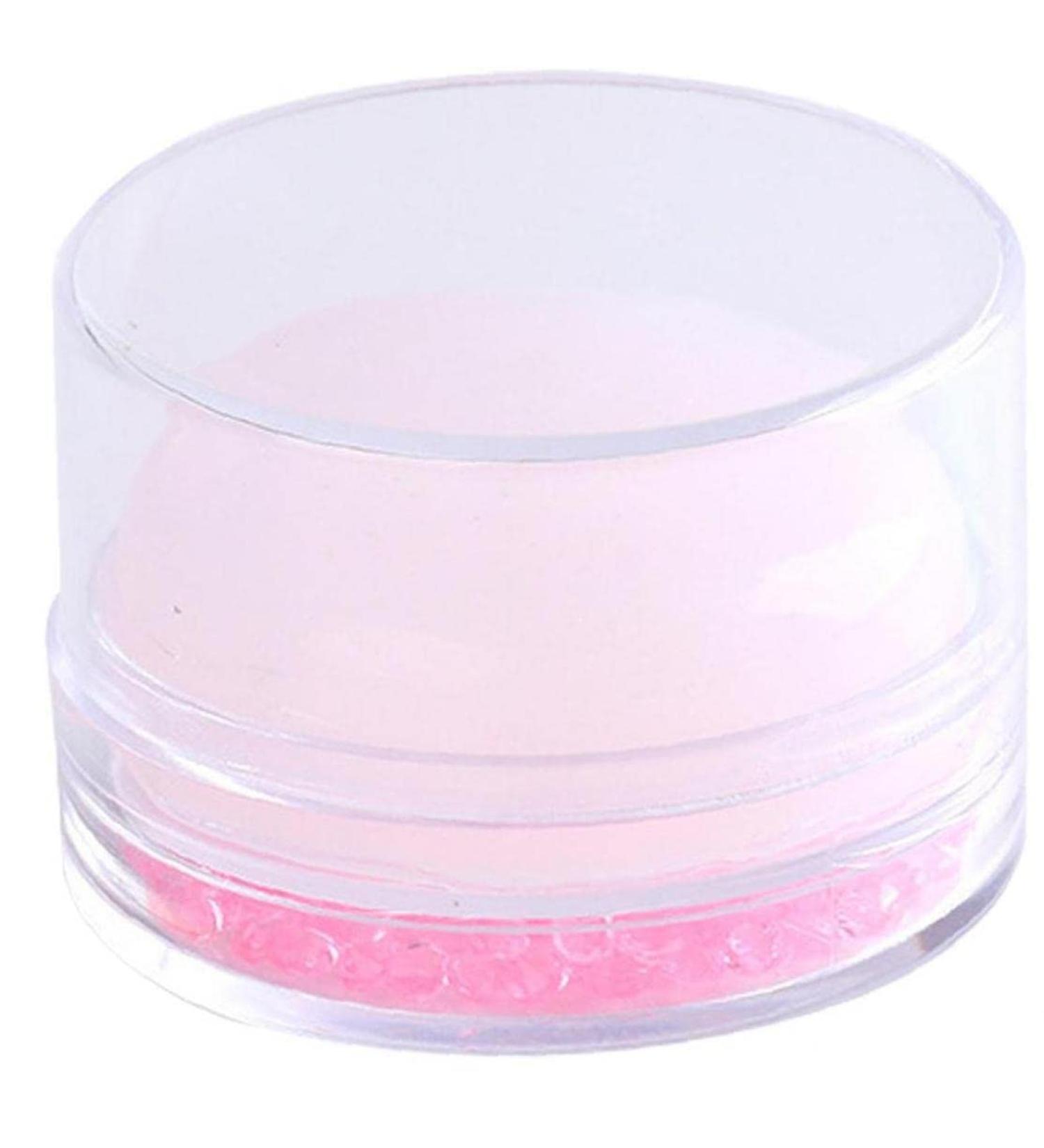 Tossens Pink Nail Art Stamper - Soft Tool for French Smile Line & DIY Nail Decoration - Buy Online on SooperMarket.com
