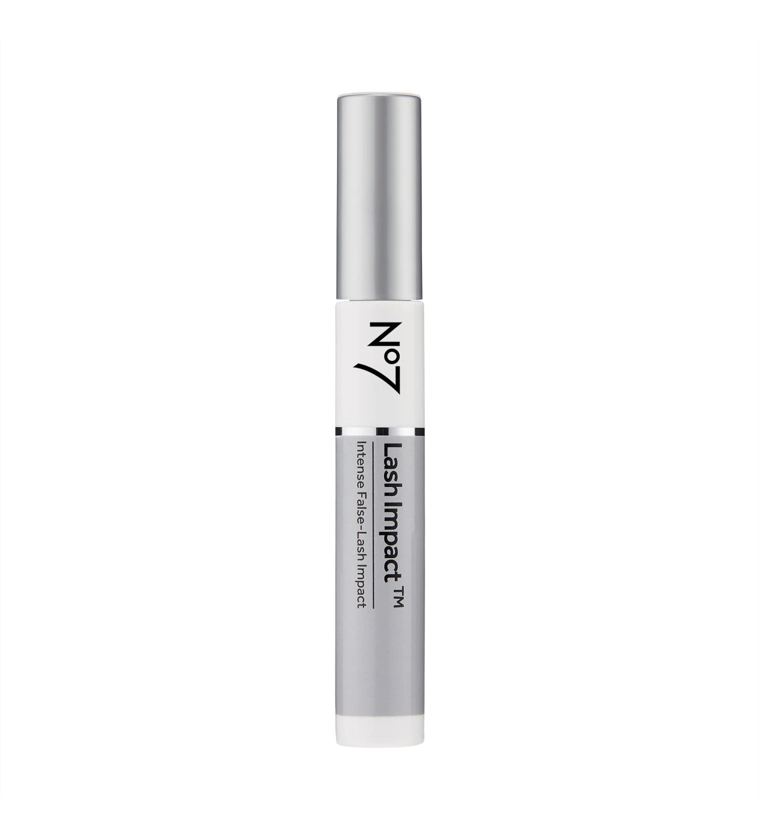 No7 Lash Impact Mascara - Black Volumizing Formula - Smudge-Free, Lengthening Lashes - Oversized Cone Brush Applicator - 7ml - Buy Online on SooperMarket.com