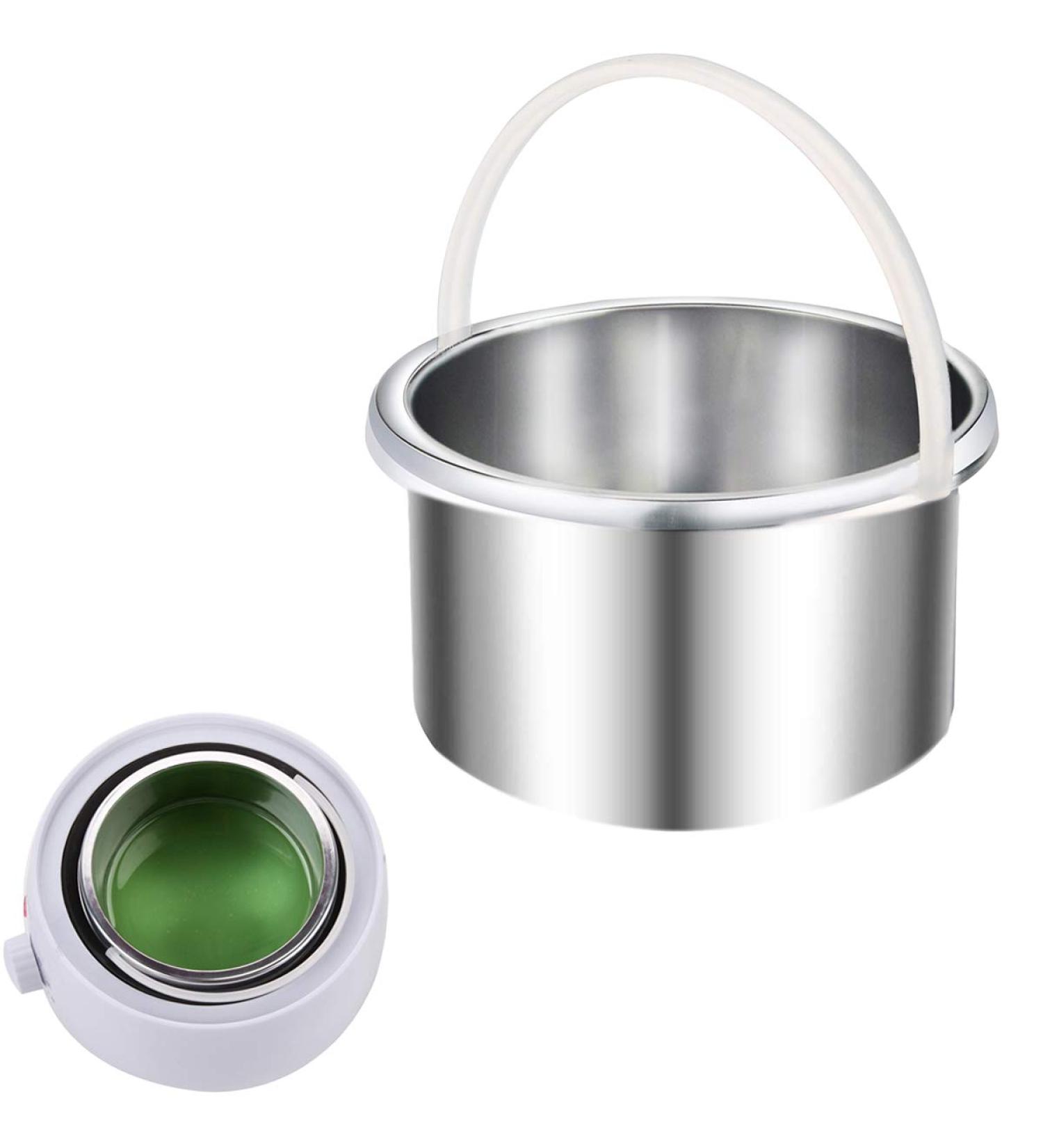 FIGHTART 500cc Wax Pot Replacement Inner Pan Tin Container - Hair Removal Waxing Can 14oz - Buy Online on SooperMarket.com
