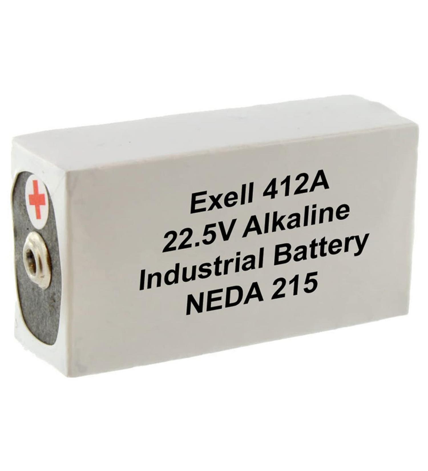 Exell 412A 22.5V Alkaline Battery | Replace Galvanometer & Military Multimeter | Global Shipping Available - Buy Online on SooperMarket.com