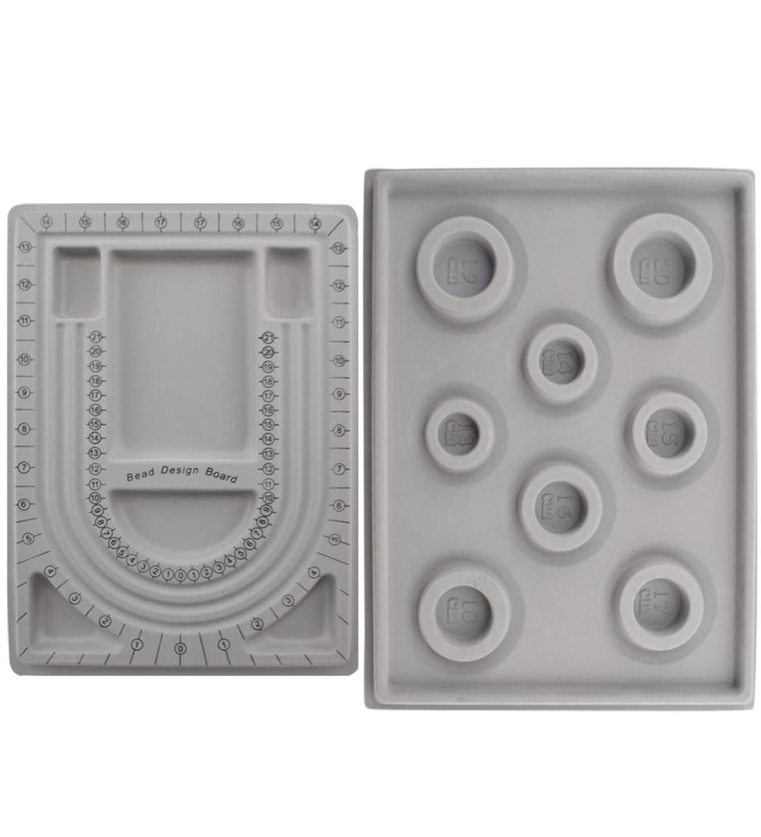MARRTEUM Beading Boards Set for DIY Jewelry Making - 2PCS - Buy Online on SooperMarket.com