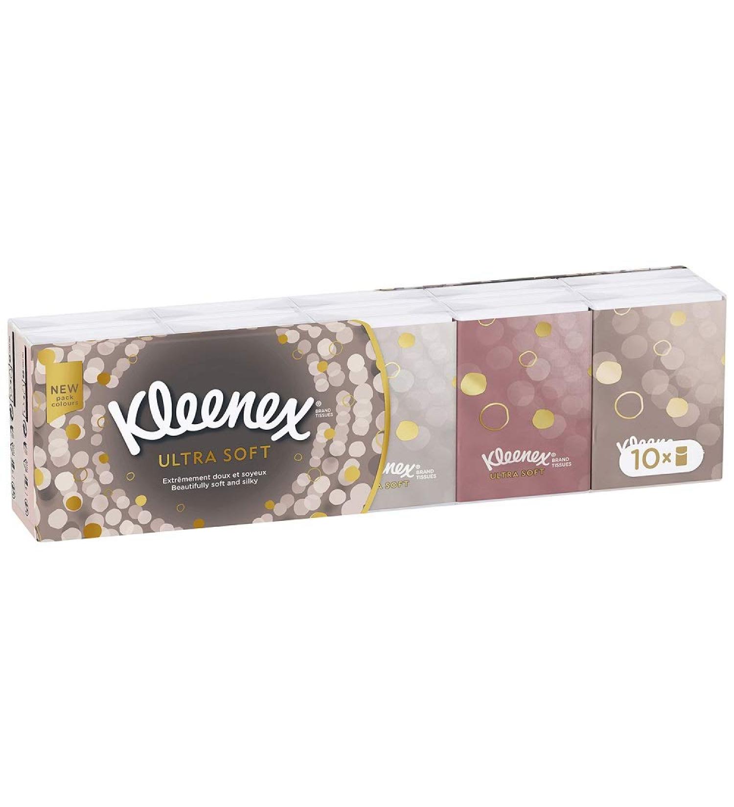 Ultra Soft Mini Tissues Extra Soft 4-Ply 10 x 7 Tissues for on the Go (Piece)