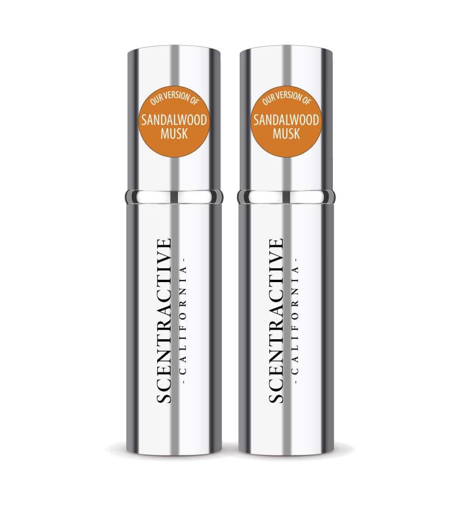 CA Perfume Impression of Emra Sandalwood Musk For Women & Men Fragrance Concentrated Long Lasting Eau de Parfum Spray Refillable Glass Atomizer Bottle 0.17 Fl Oz/5ml-X2 EMRA SANDALWOOD MUSK 0.34 Fl Oz (Pack of 1) - Buy Online on SooperMarket.com