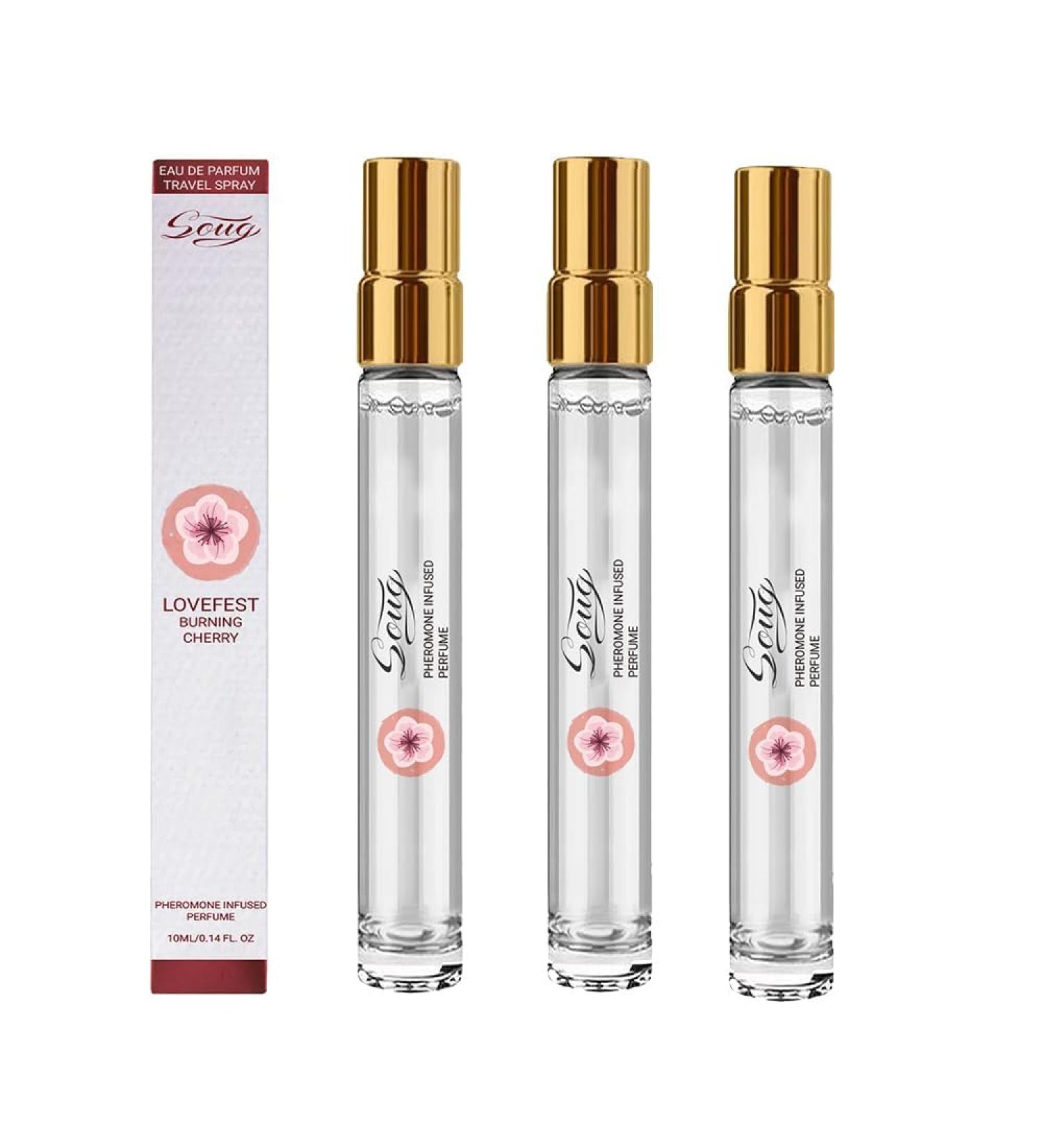 Rebel Pheromone Cologne for Men Rebel by Alloura for Men Alloura Pheromone Perfume Long Lasting Fragrance (3 pack Pink) - Buy Online on SooperMarket.com