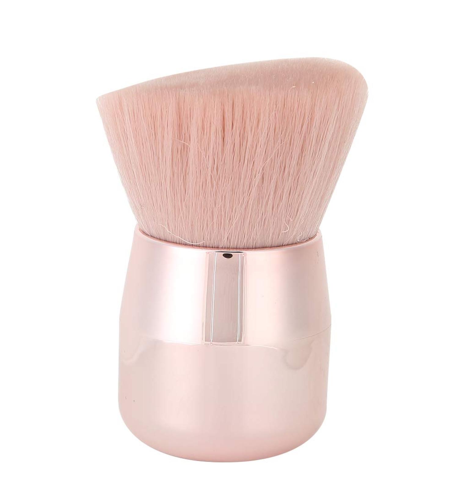 Cheek Brush Portable Aluminum Brush Handle Blush Brush Pink for Beauty-loving People for Make-up Talents for Beginners - Buy Online on SooperMarket.com