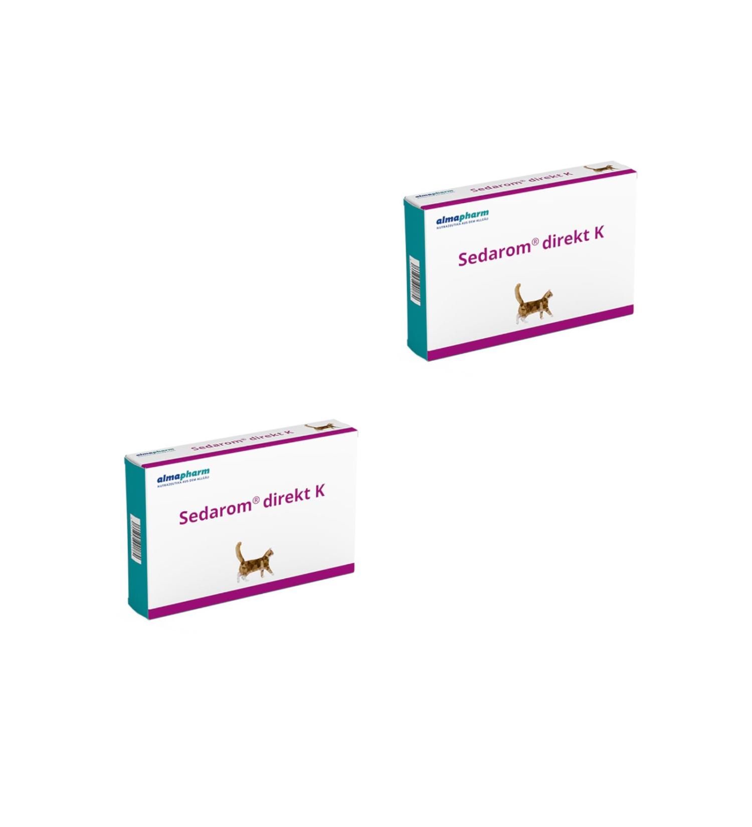 Almapharm Sedarom Double Pack - 2 x 72 Tablets | Cat Supplement for Nerve Metabolism | International Shipping Available - Buy Online on SooperMarket.com