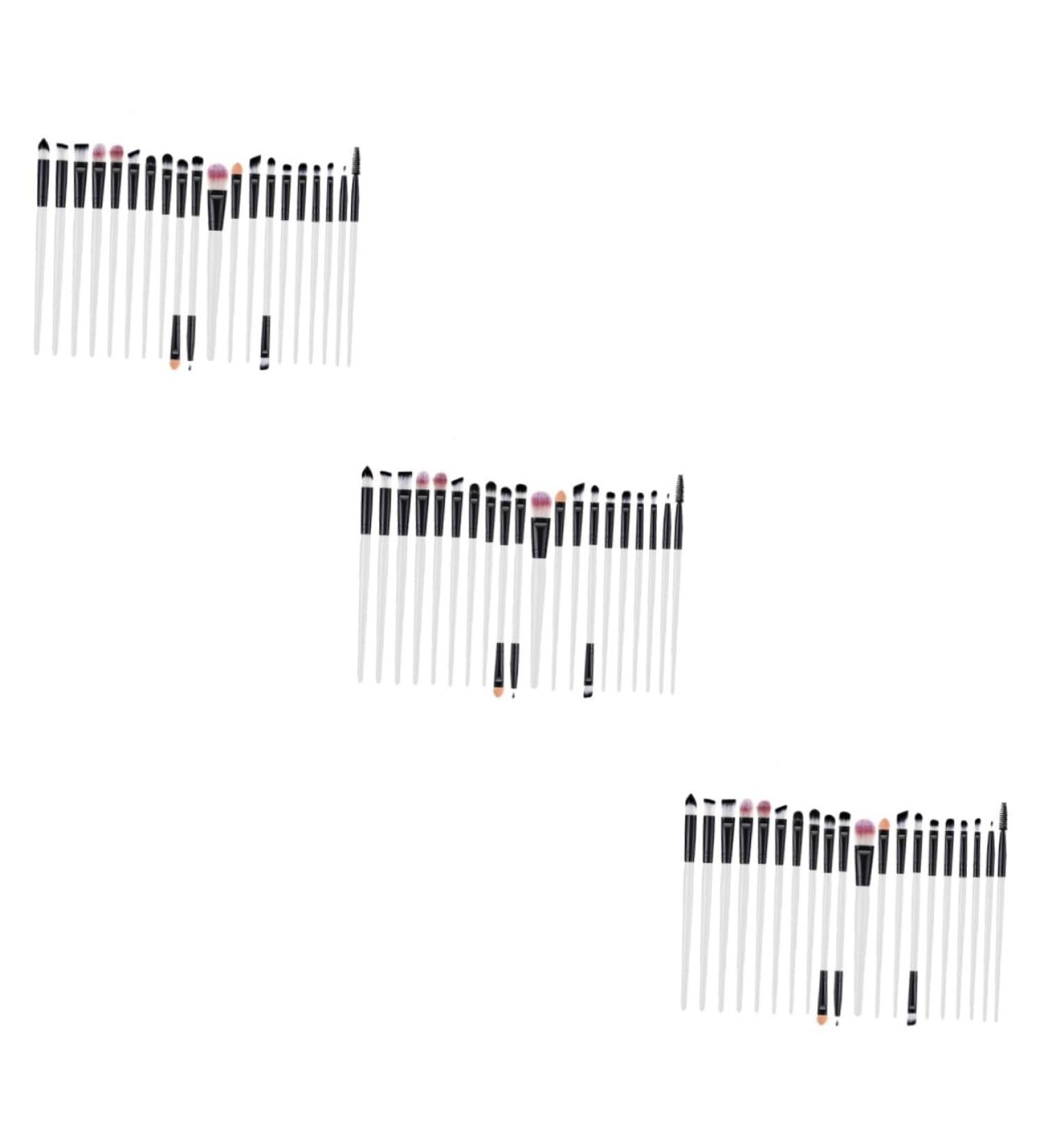 Baluue 60 Pcs Eye Makeup Kit Para Pesta as Spoolie Brush for Eyelashes Makeup Brush Eye Shadow Brush - Buy Online on SooperMarket.com