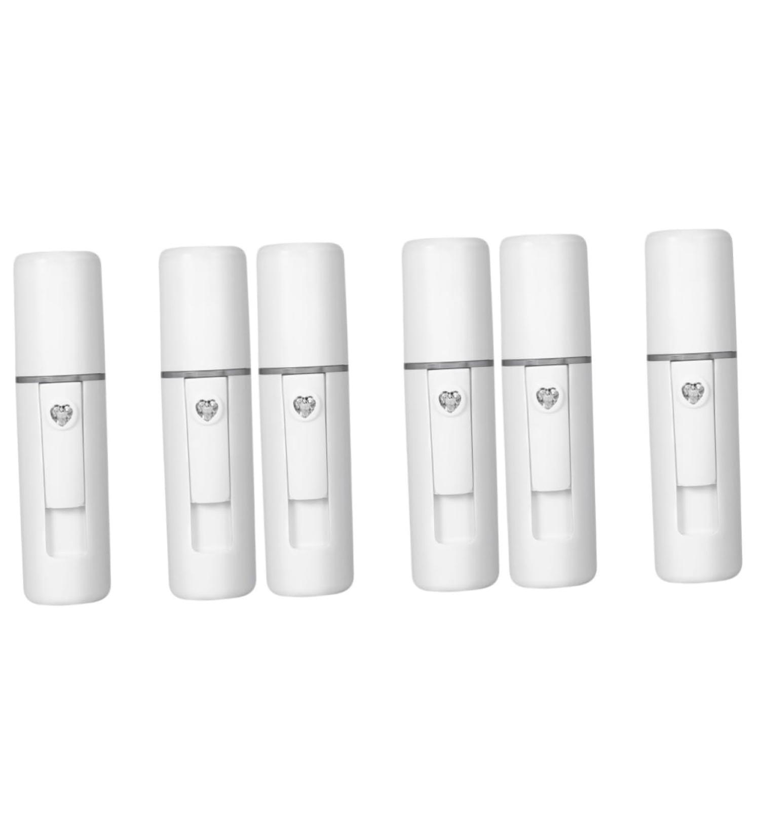 Baluue 6 Pcs Spray Meter Essential Oils Diffusers for Home Portable Humidifer Mist Sprayer Plastic White - Buy Online on SooperMarket.com