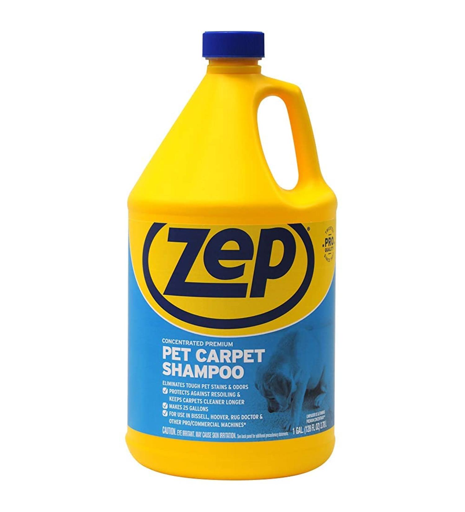 ZEP INC Carpet Shampoo - 128 fl oz | Deep Clean Your Carpets | Fast International Shipping - Buy Online on SooperMarket.com