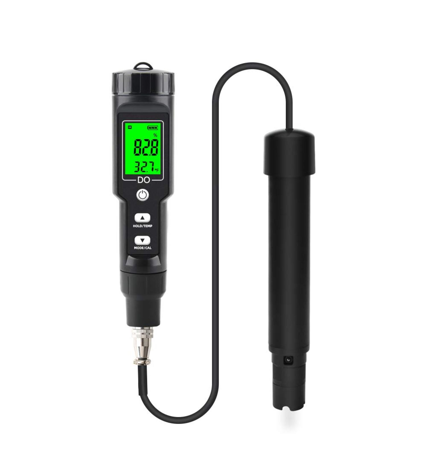 Dissolved Oxygen Meter Professional Digital Pen Type Dissolved Oxygen Test 0.0-40.0mg/L Dissolved Oxygen Detector for for Aquarium Aquaculture - Buy Online on SooperMarket.com