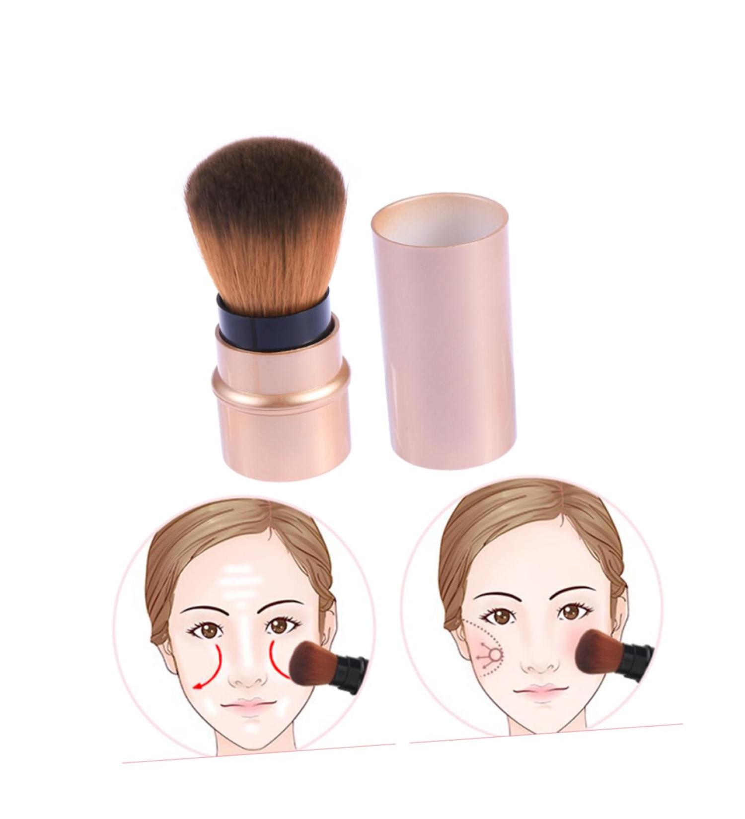 Didiseaon Blush Brush Professional Makeup Brush Powder Brush Cosmetics Brush Rouge Powder Puff Travel - Buy Online on SooperMarket.com