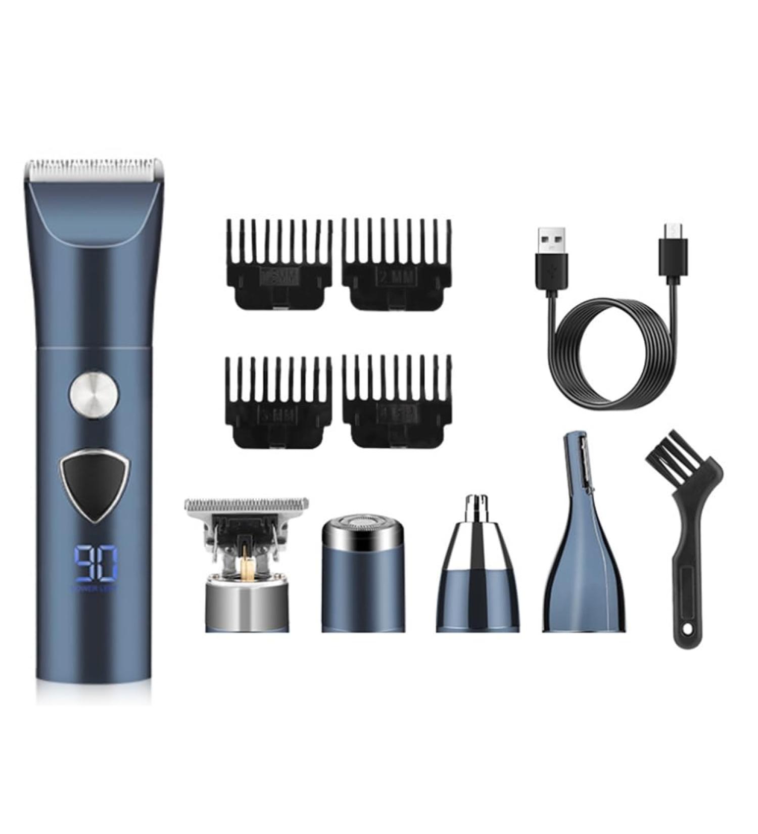 Closer Beard Trimmer for Men Electric Hair Clipper Cordless Mens Grooming 5 in 1 Kit Hair Trimmer & Mustache Trimmer & Nose Easy Install - Buy Online on SooperMarket.com