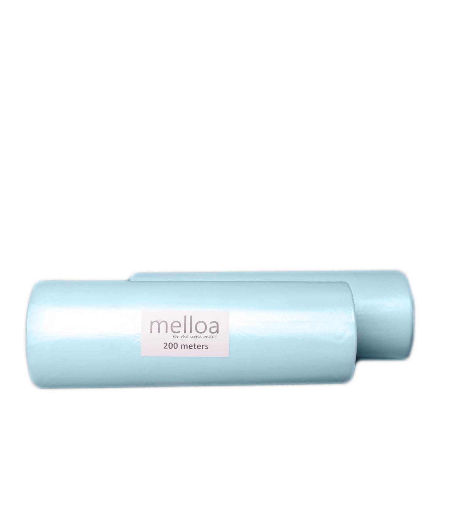 Melloa Refill Film for Tommee Tippee Sangenic Tec - 400m 20-Pack (2 Pack No Paper Tube) | Eco-Friendly Diaper Disposal Solution - Buy Online on SooperMarket.com