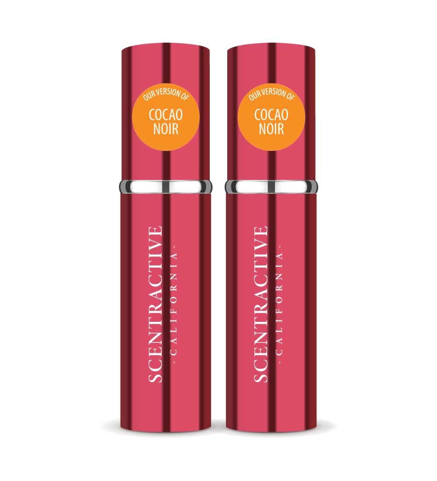 CA Perfume Impression of Cocao Noir For Women Long Lasting Eau de Parfum Spray Refillable Atomizer Bottle 0.17 Fl Oz/5ml-X2 CHAVELLE COCAO NOIR IMPRESSION 0.34 Fl Oz (Pack of 1) - Buy Online on SooperMarket.com