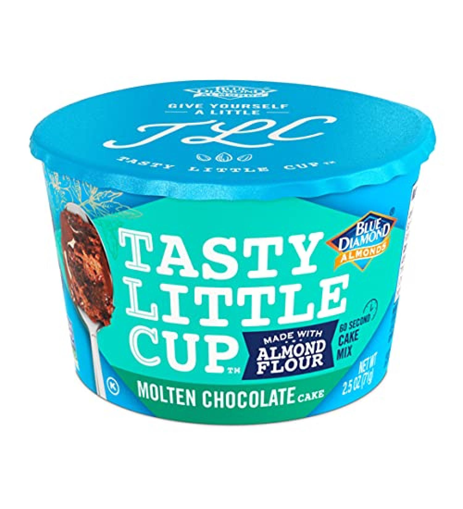 Blue Diamond Almonds Molten Chocolate Almond Flour Cake - Gluten Free, Non-GMO, 2.5 Ounce Single-Serve Cup - Buy Online on SooperMarket.com
