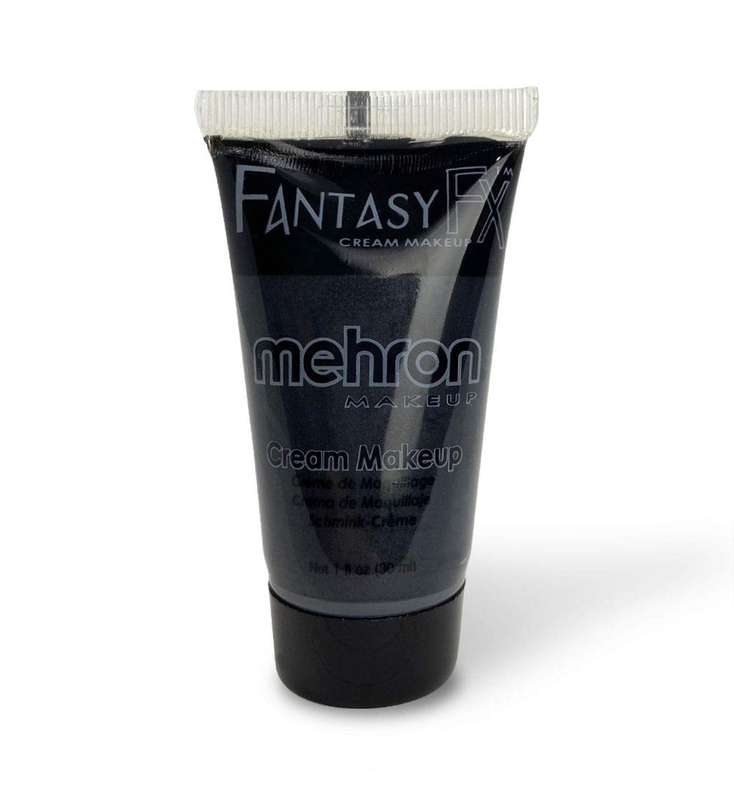Mehron Fantasy F/X Black Face & Body Paint (1 oz) - Water-Based Makeup - Buy Online on SooperMarket.com
