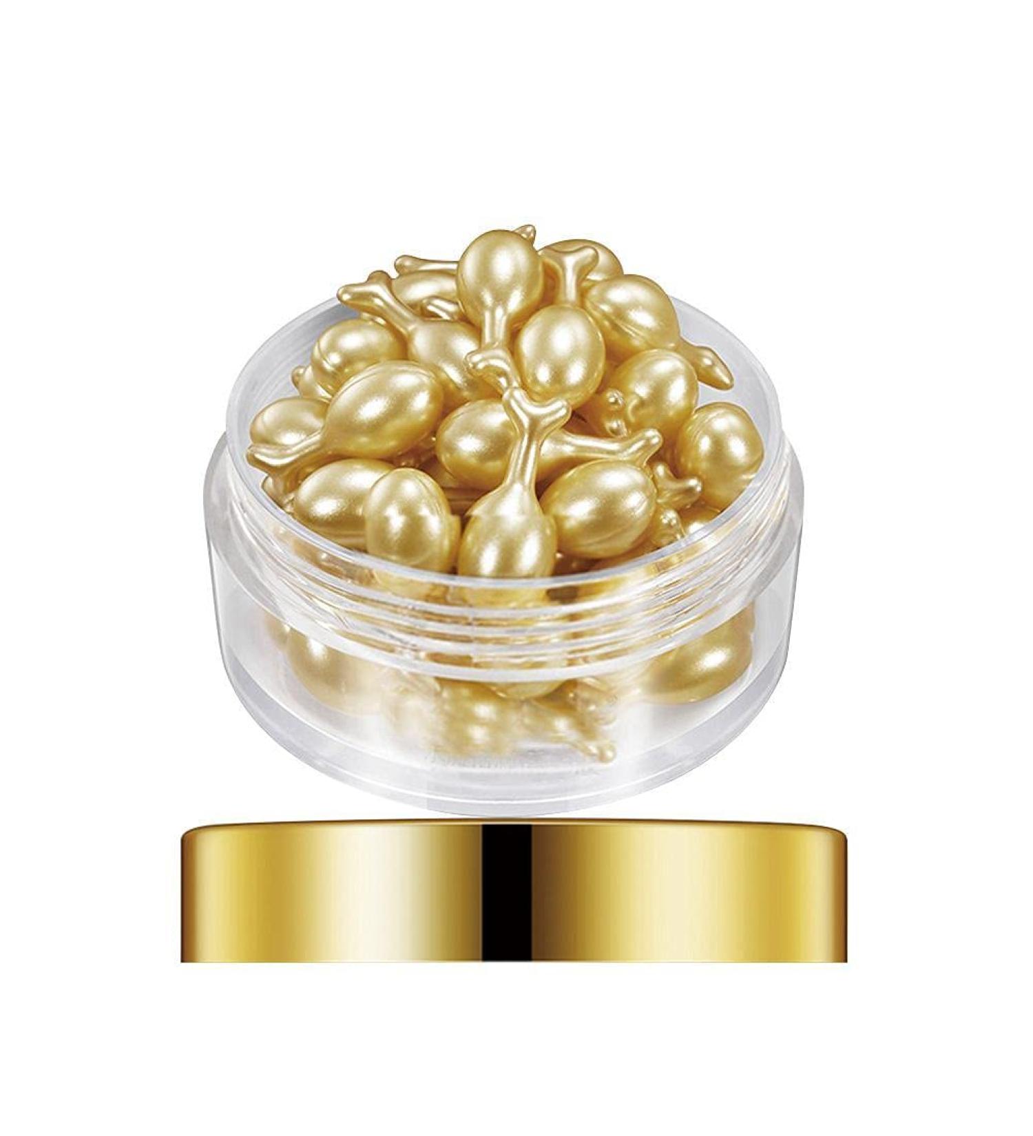 Advanced Vitamin C Serum Hyaluronic Essence Capsules Skin Care Cream Moisturizer For The Face Reduces Wrinkles Fine Lines Aging - Buy Online on SooperMarket.com