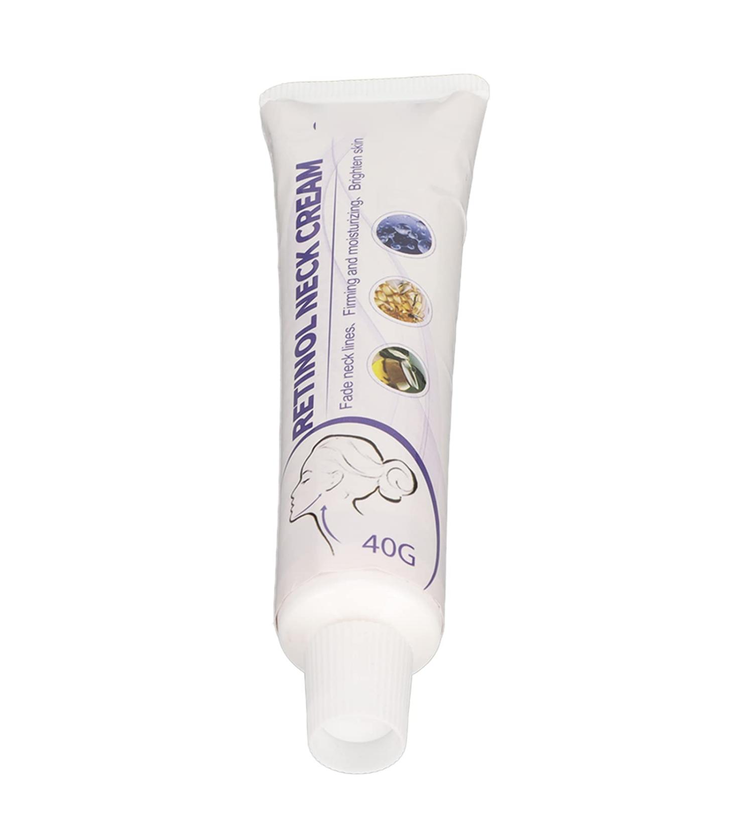 Revitalize Your Skin: Retinol Neck Cream for Moisturizing & Lightening - 40g - Buy Online on SooperMarket.com