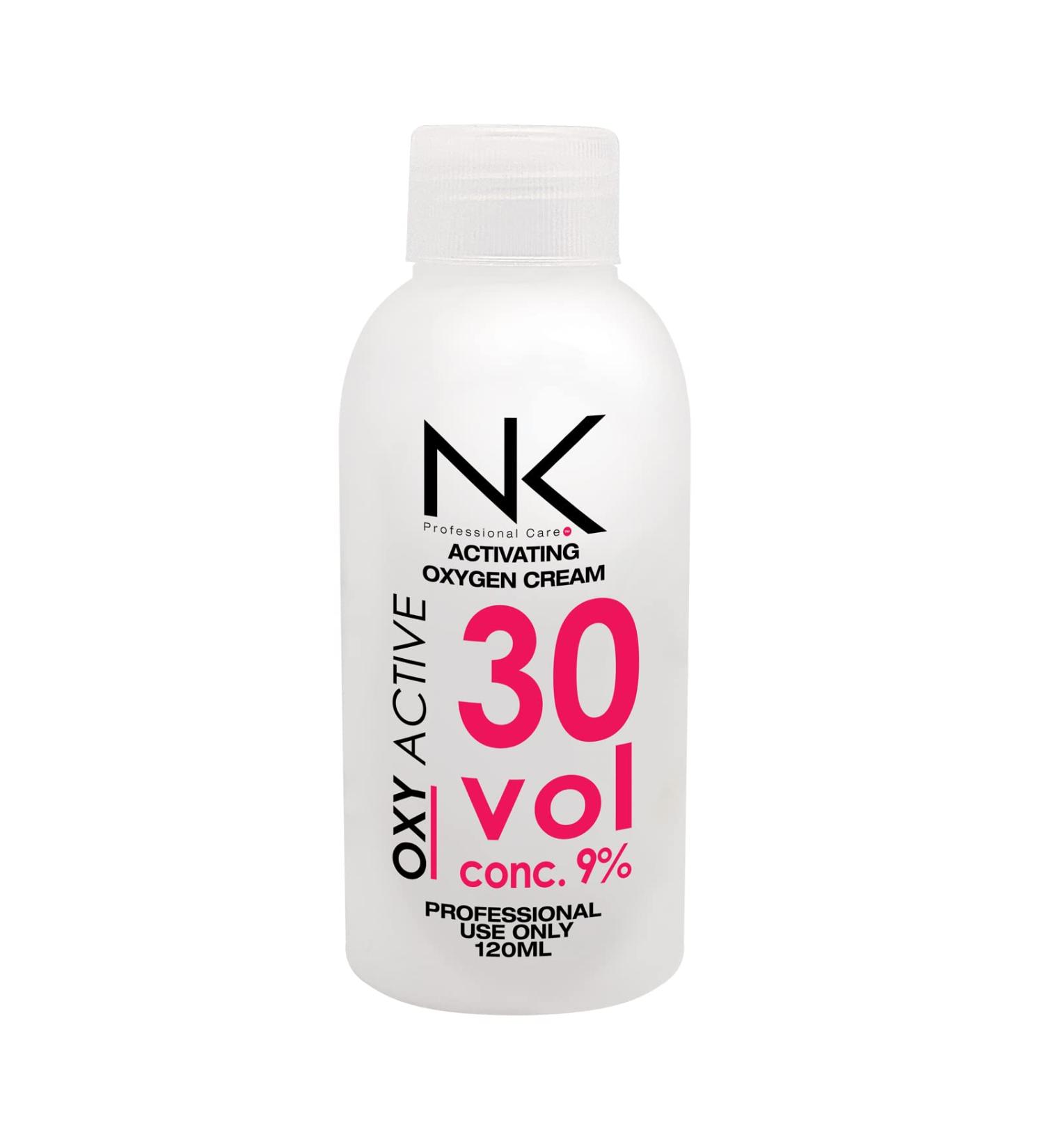 NK Professional Care OXY ACTIVE Activating Oxygenated Cream 30 Vol (4oz) - Cream Peroxide Developer - Buy Online on SooperMarket.com