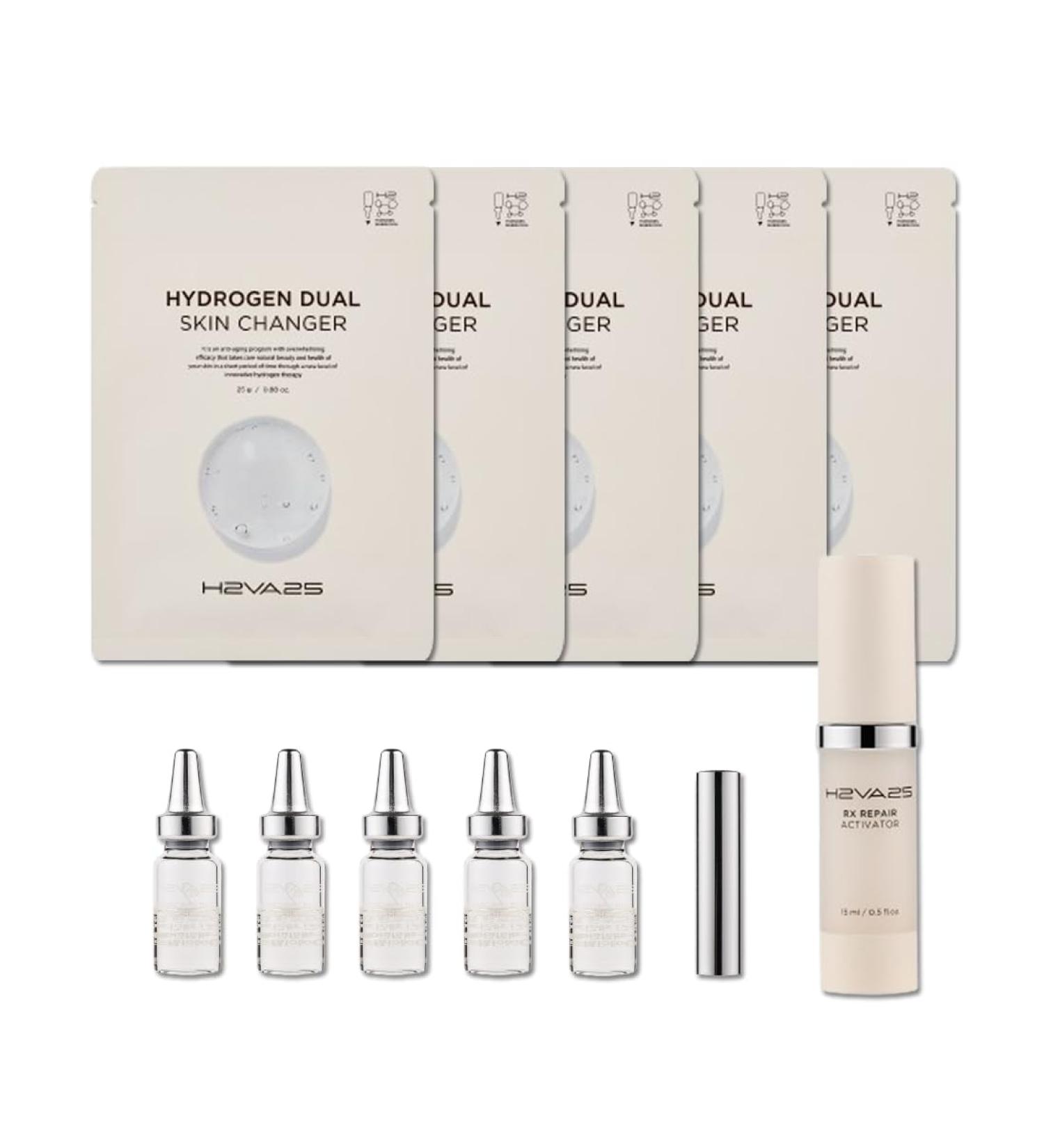 Hydrogen Dual Skin Changer Set | Hydrating Anti-Aging K-Beauty Therapy | International Shipping - Buy Online on SooperMarket.com