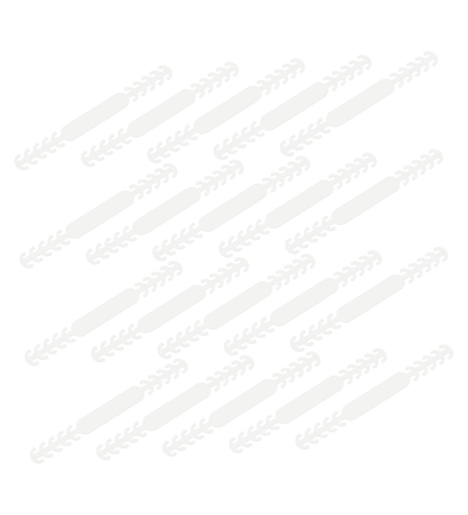 20-Pack Mask Clips & Holders | Mask Accessories for Comfortable Wear | International Shipping - Buy Online on SooperMarket.com