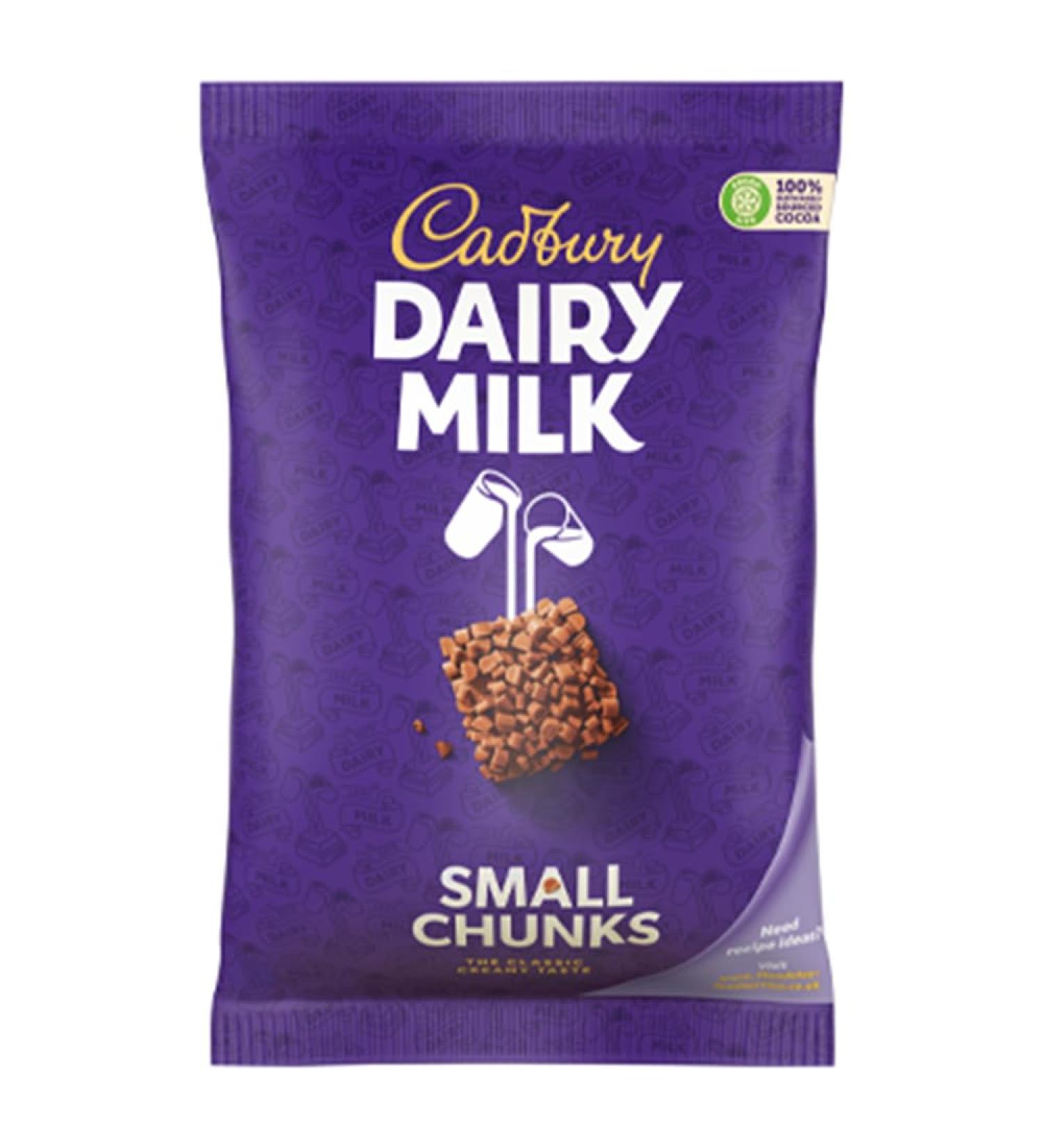 Belgravia Dairy Milk Small Chunks Dessert Topping 500g