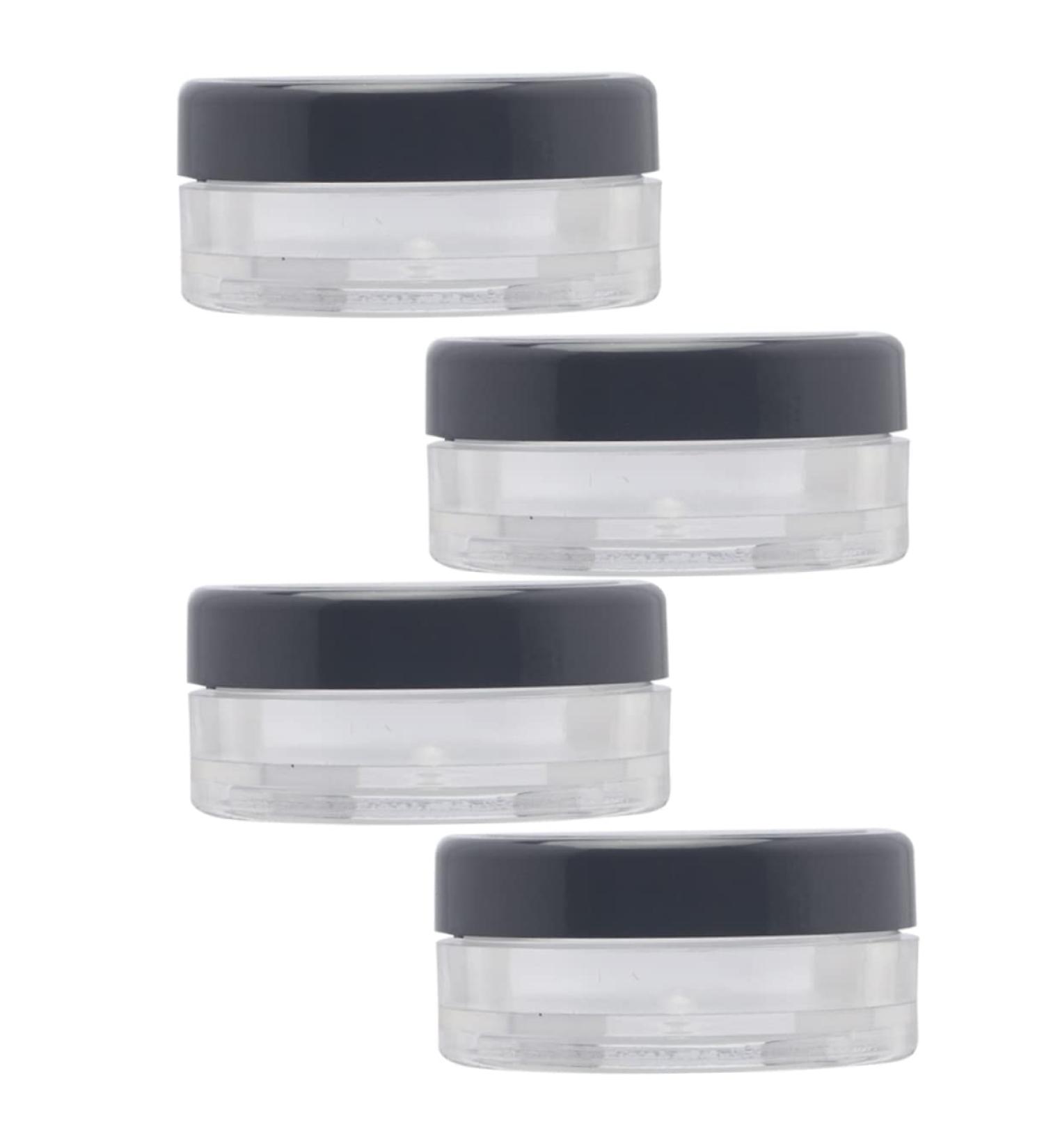 Gogogmee 4pcs Powder Box Powder Puff Face Powder Compact Case Loose Powder Containers Body Powder Travel Pack - Buy Online on SooperMarket.com