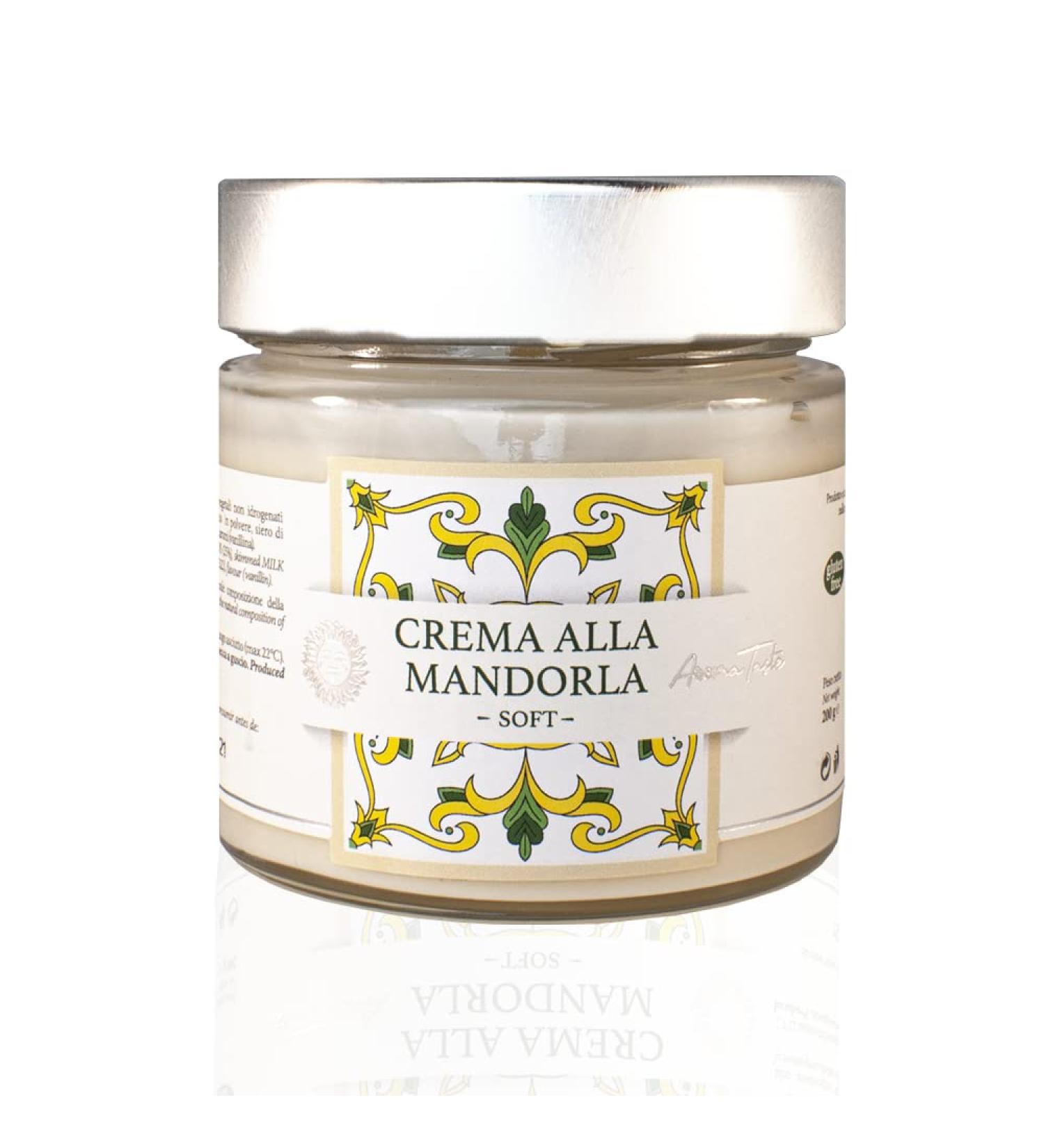 Sicilian Almond Spread | Italian Artisan Gourmet Food | 200gr - Buy Online on SooperMarket.com