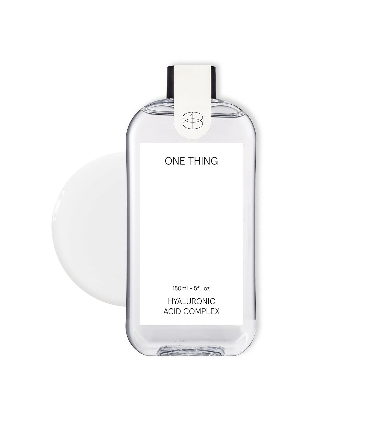 ONE THING Hyaluronic Acid Complex Essence 5.07 Fl Oz - Vegan Hydrating Toner for Dry Sensitive Skin | Korean Skincare for Radiance & Barrier Repair - Buy Online on SooperMarket.com