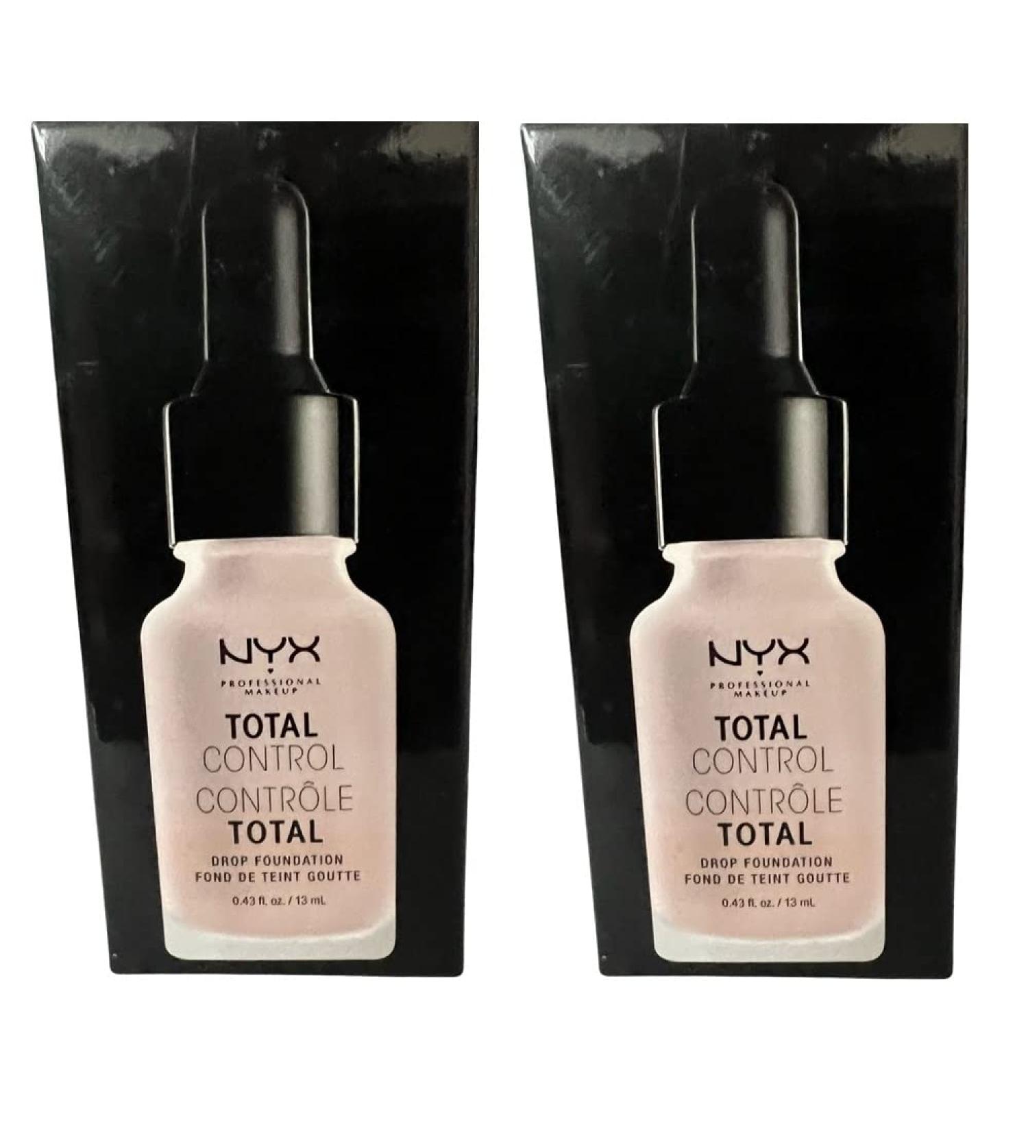 NYX Total Control Drop Foundation Beige TCDF11 - Pack of 2 | Buy Online - Buy Online on SooperMarket.com
